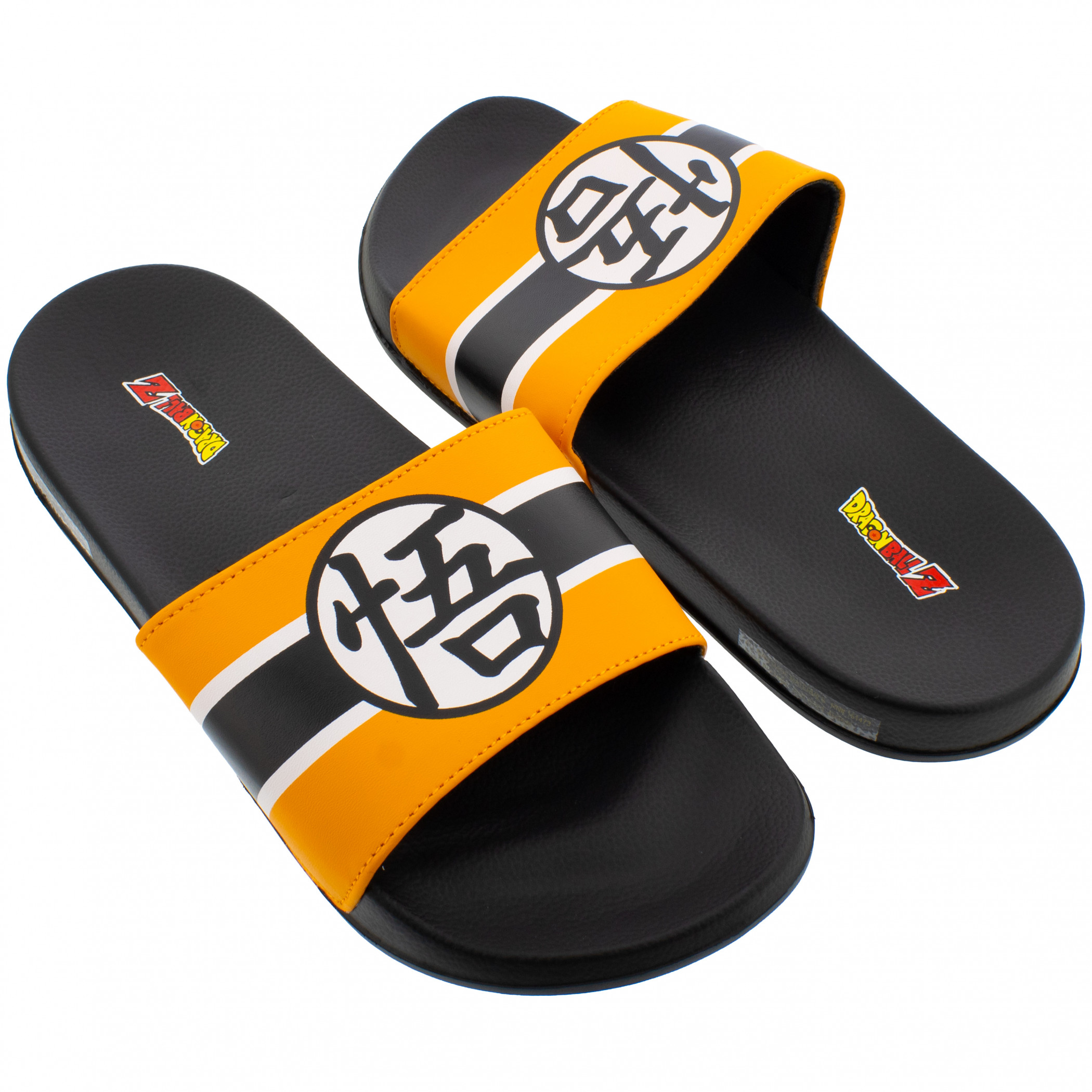 Dragon Ball Z Soccer Slides Sandals, Black