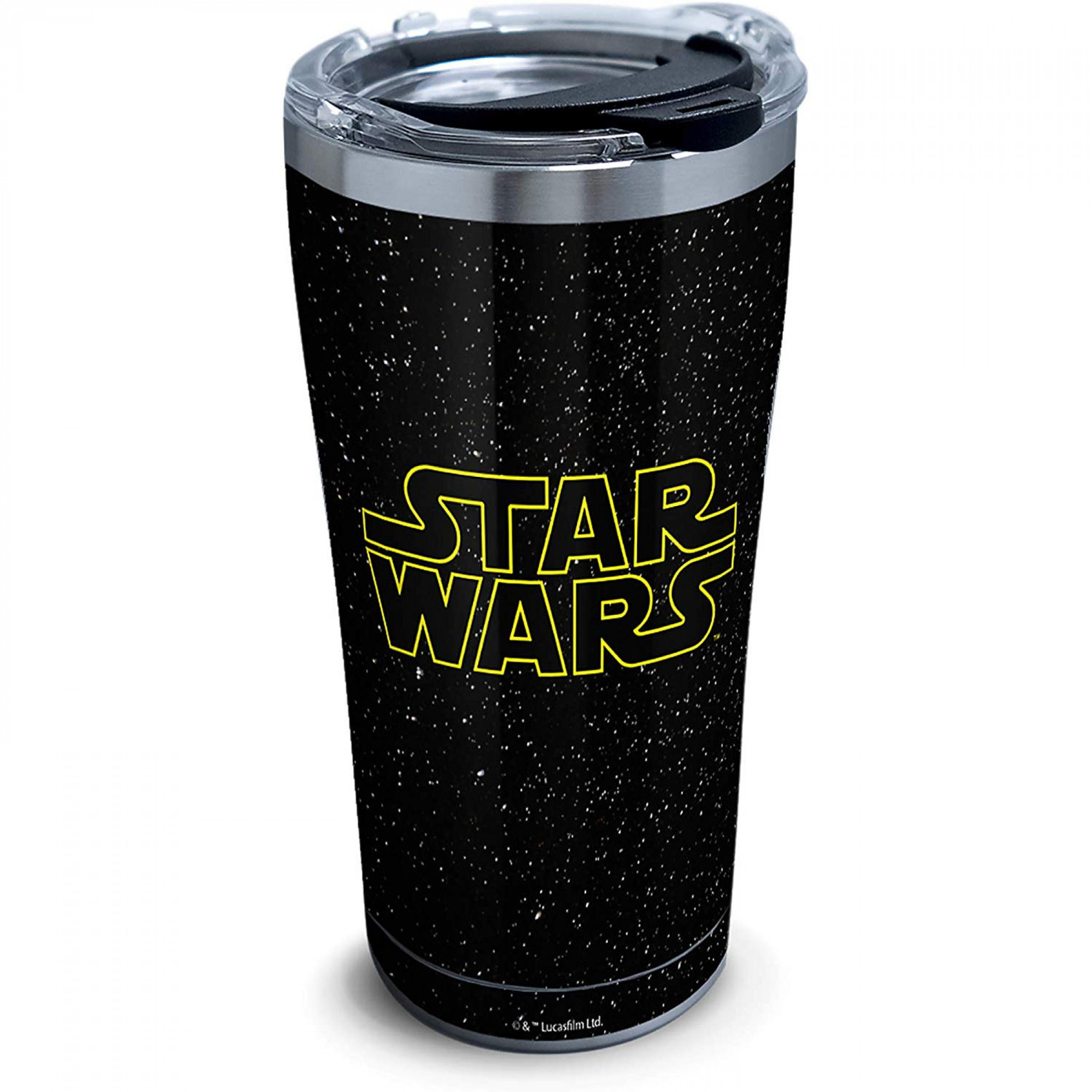 Star Wars Classic Logo 20 Ounce Stainless Steel Tervis® Travel Mug, Black