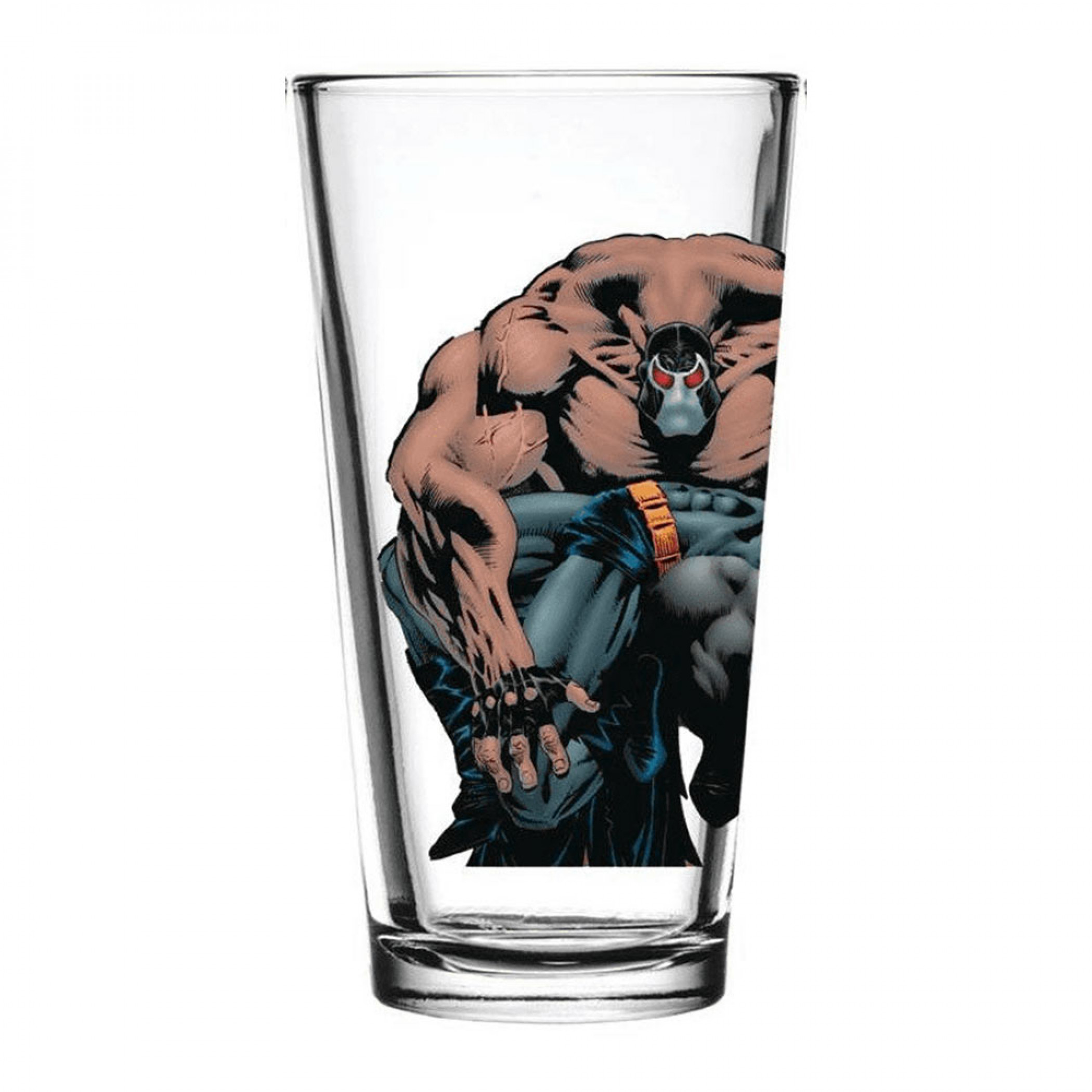Batman KnightFall #11 Bane Pint Glass, Clear