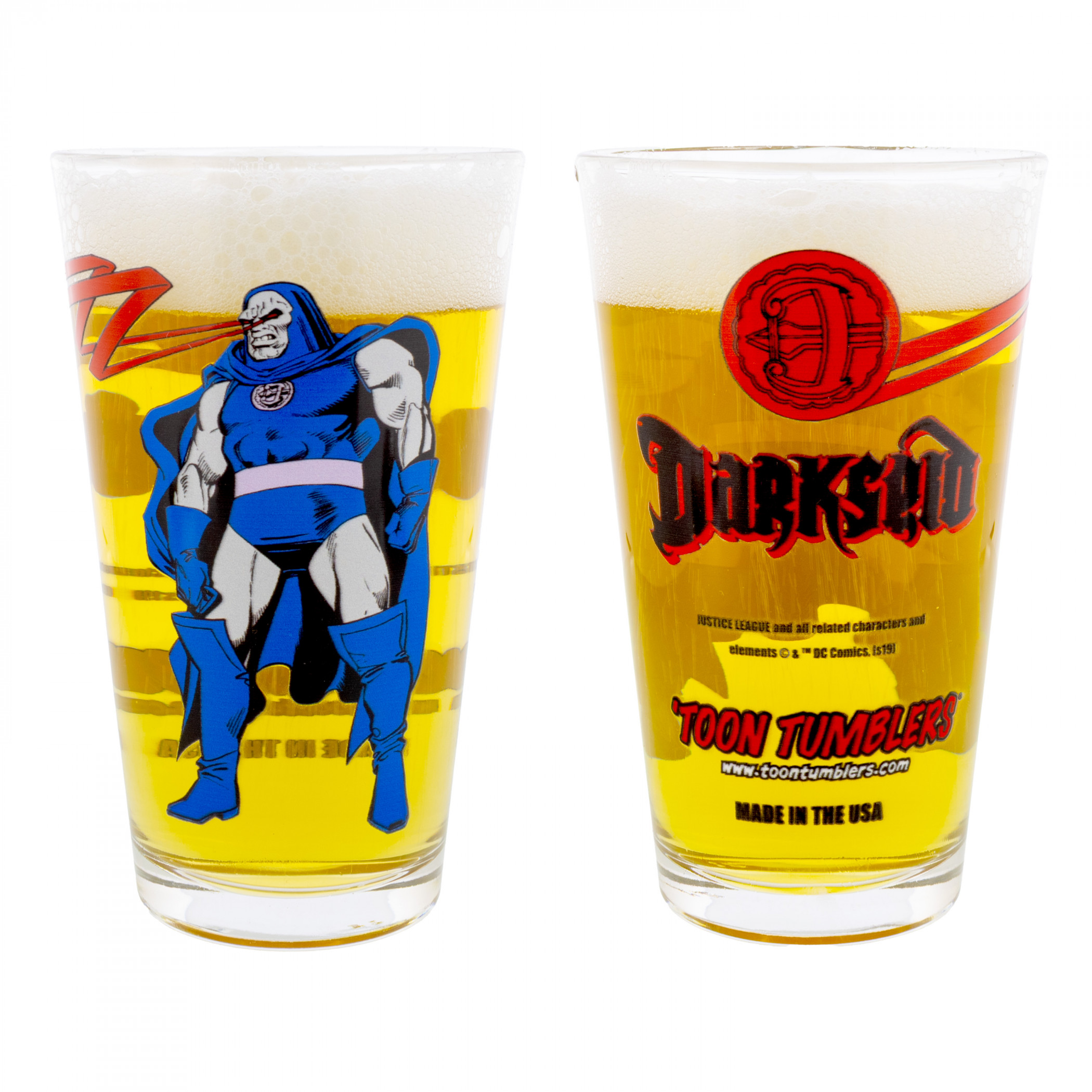 Darkseid DC Comics Pint Glass