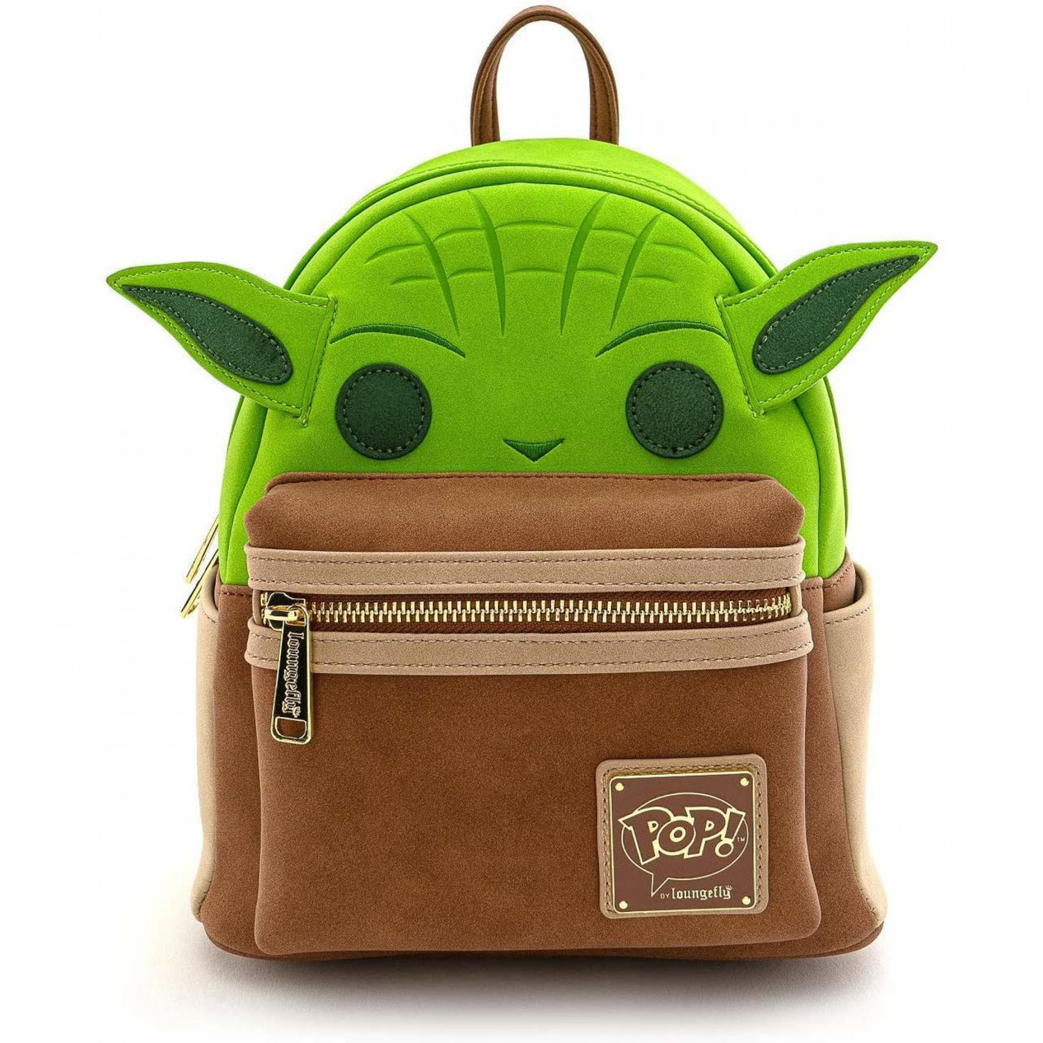 Star Wars Yoda Loungefly Pop! Cosplay Mini Backpack, Green