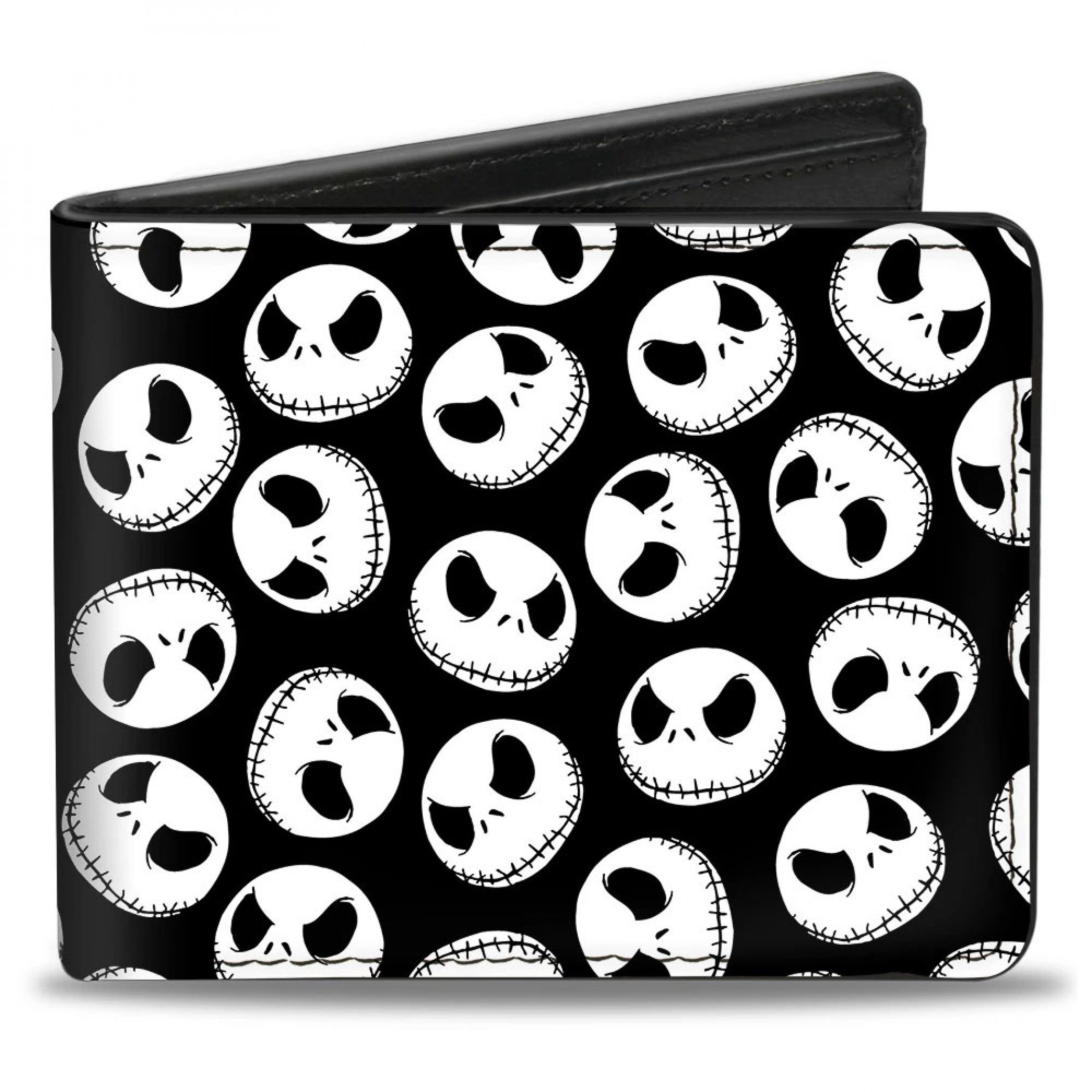 Nightmare Before Christmas Jack Skull Wallet, Black