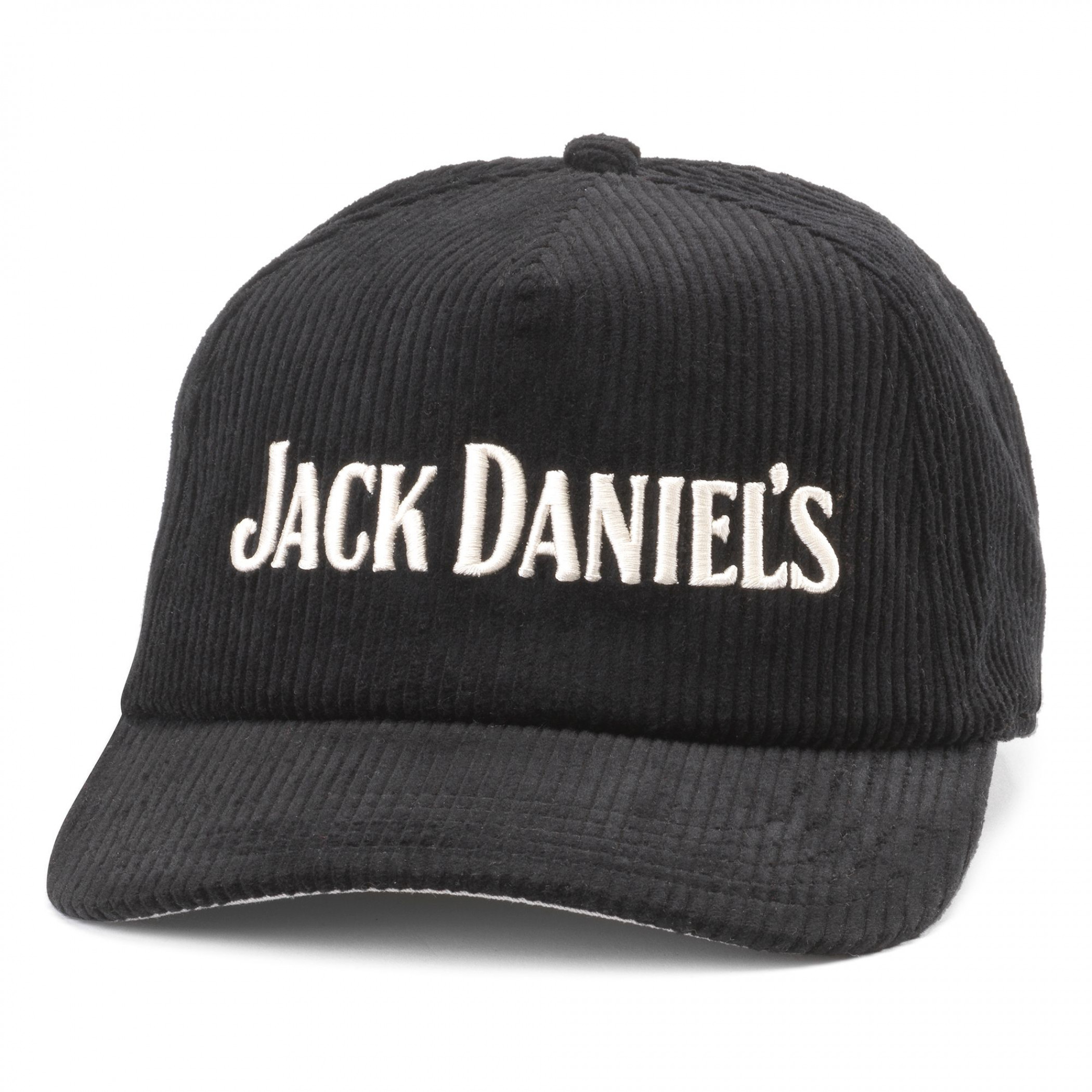 Jack Daniel's Classic Logo Embroidered Corduroy Adjustable Hat