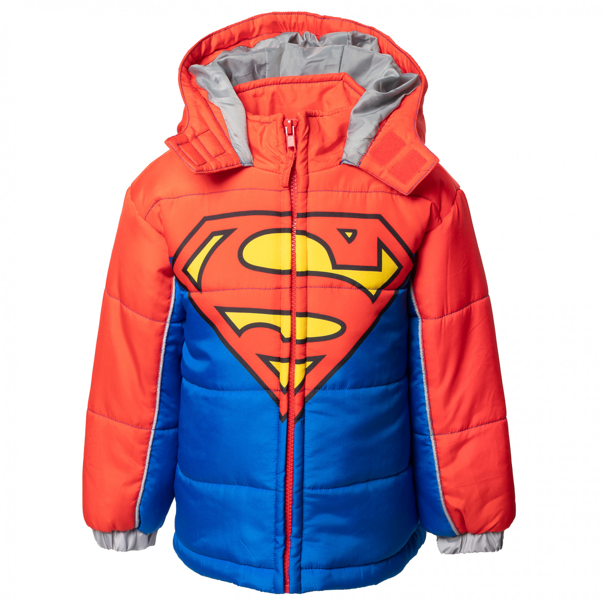 Spider-Man Costume Puffy Kids Jacket, Multi-Color