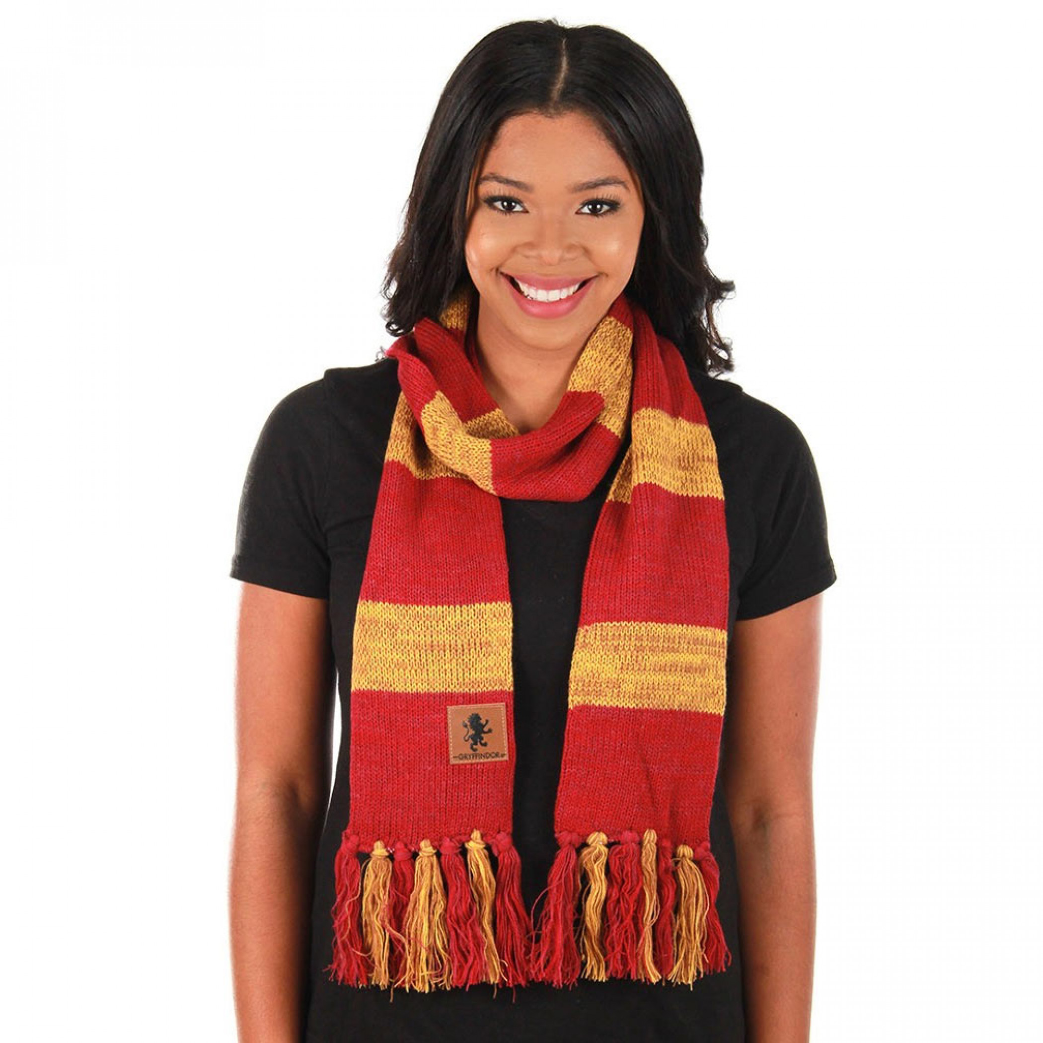 Harry Potter Gryffindor Knit Scarf, Red