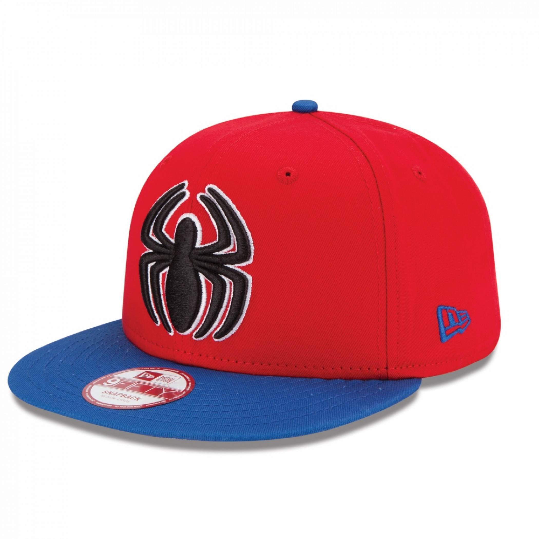 Spider-Man Symbol with 'Amazing' Patch New Era 9Fifty Adjustable Hat, Red