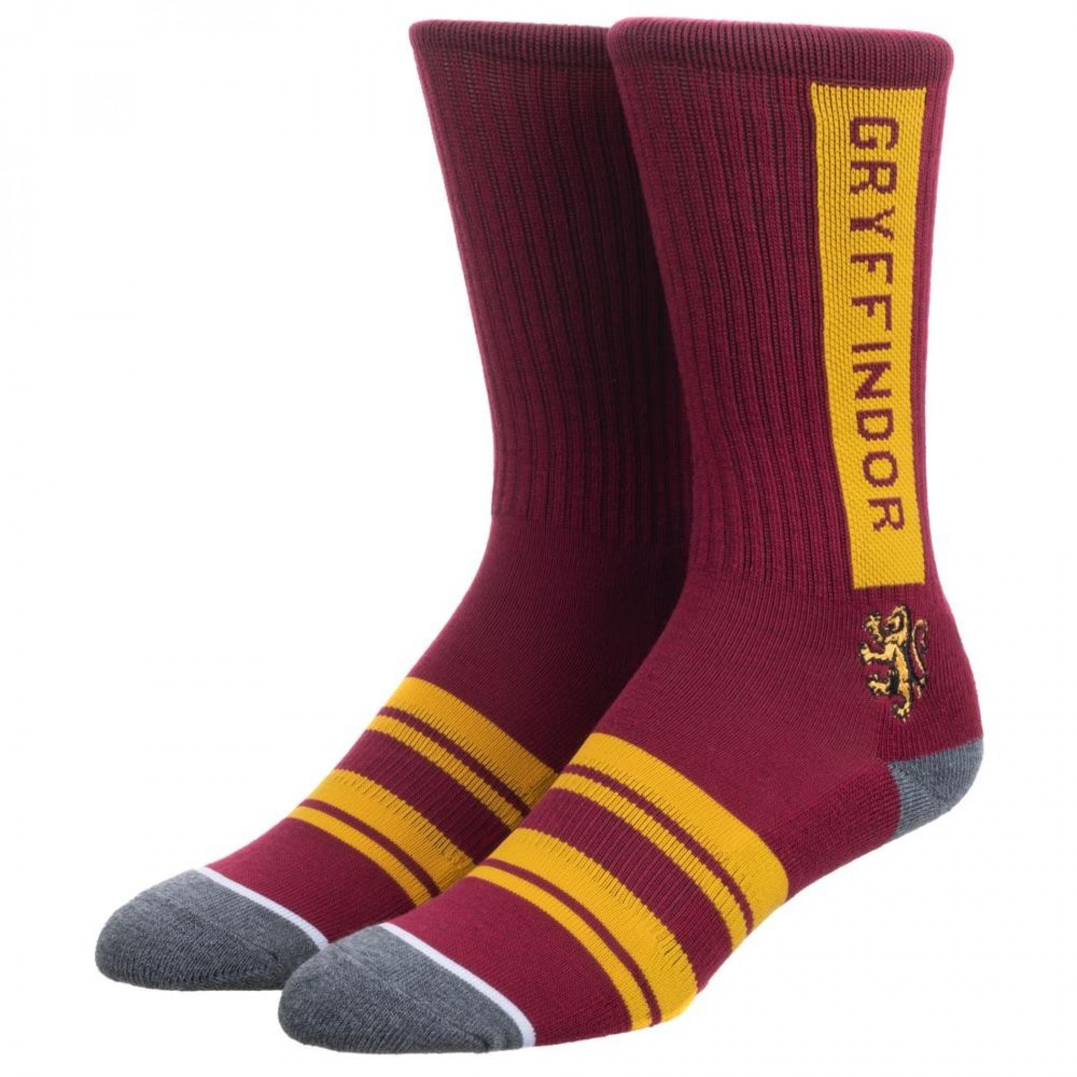 Harry Potter Gryffindor Crew Socks, Red
