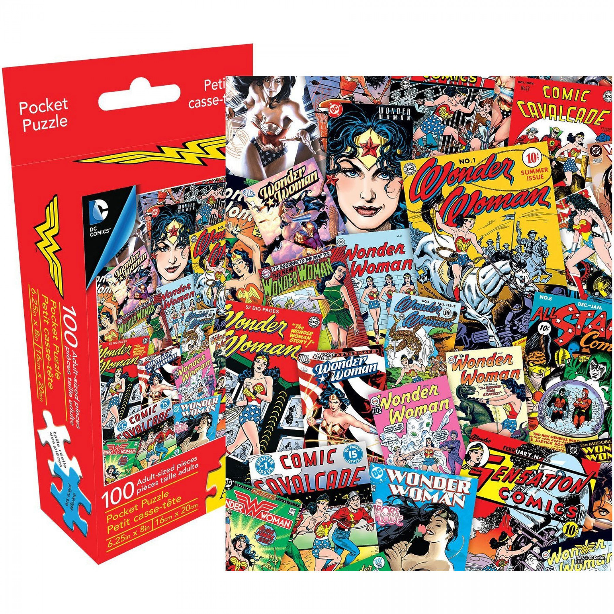 Wonder Woman 100pc Adult Pocket Puzzle