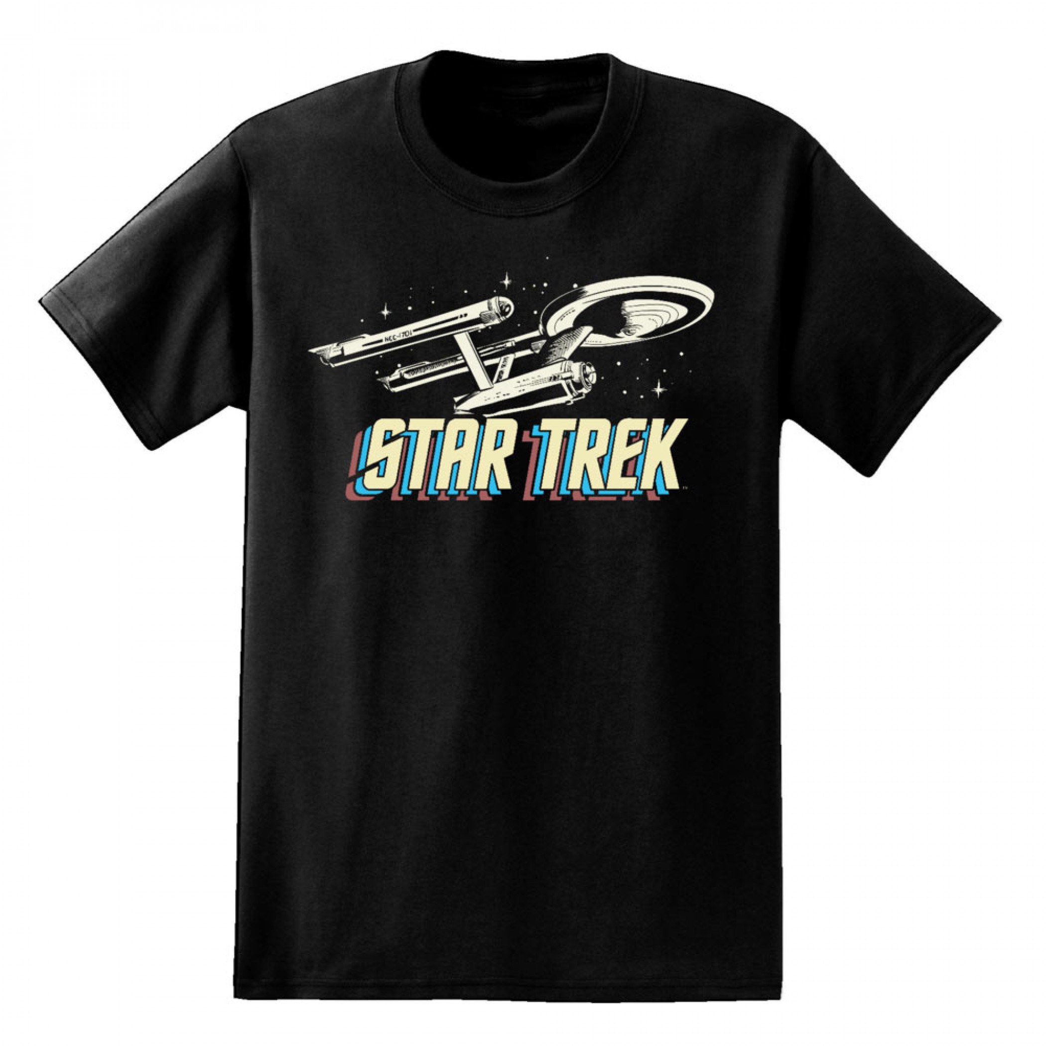 Star Trek Ship Logo T-Shirt, Black