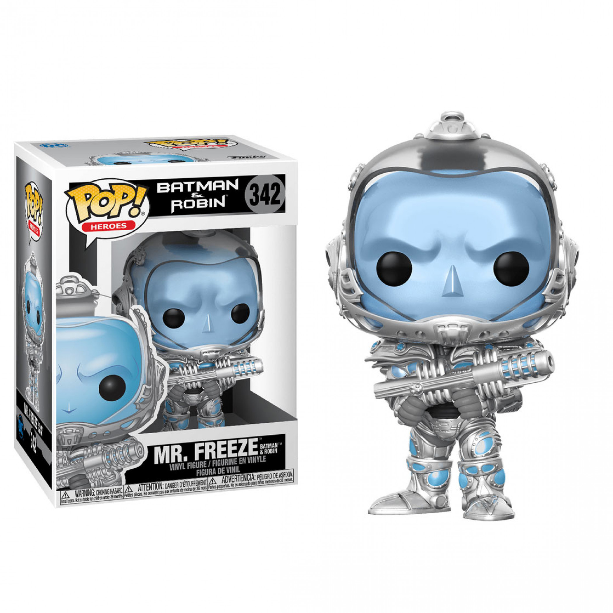 Batman & Robin Movie - Mr. Freeze Funko Pop! Figure, Silver