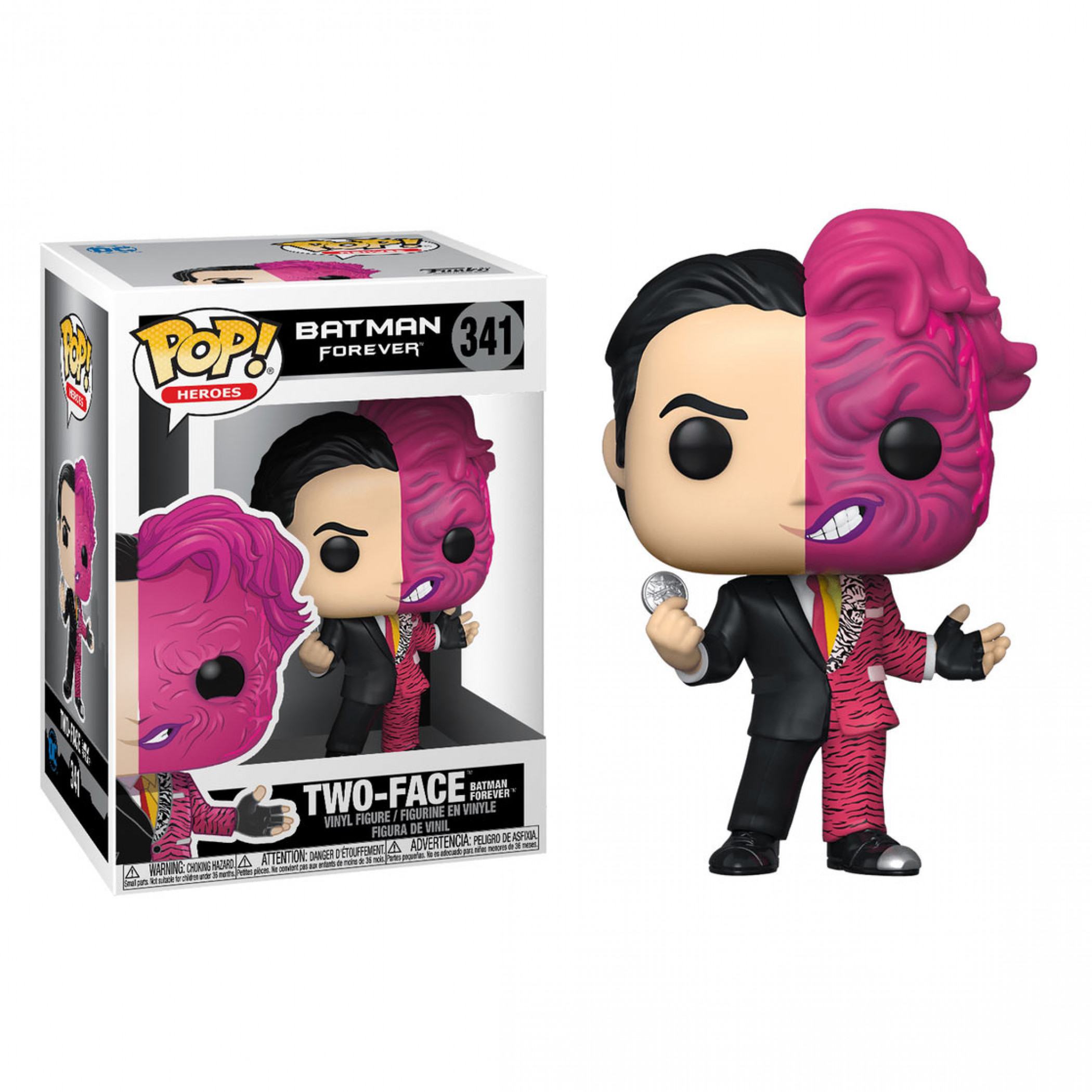 Batman Forever Movie - Two Face Funko Pop! Figure, Multi-Color