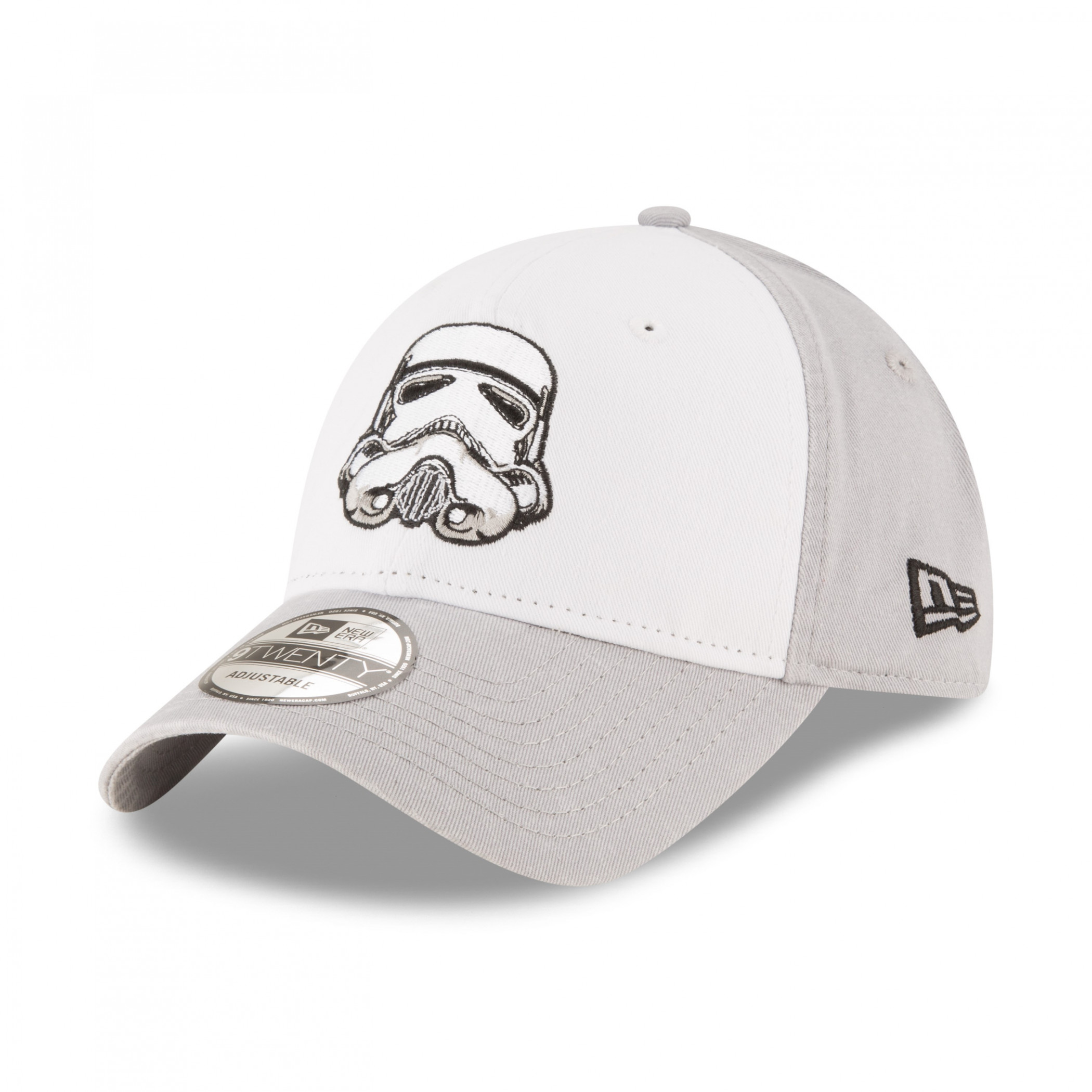 Star Wars Stormtrooper Helmet New Era 9Twenty Adjustable Hat, White