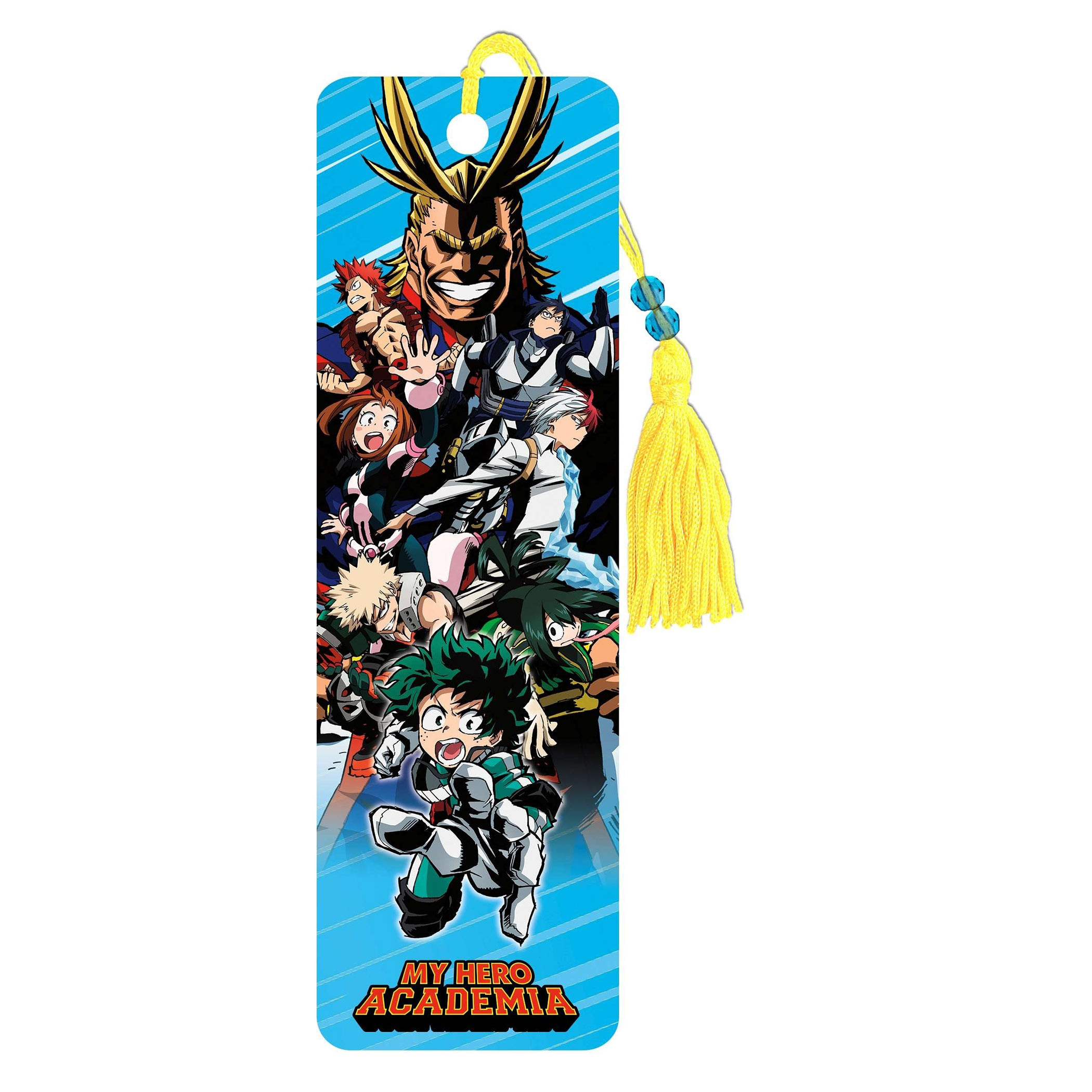 My Hero Academia Characters Bookmark, Blue