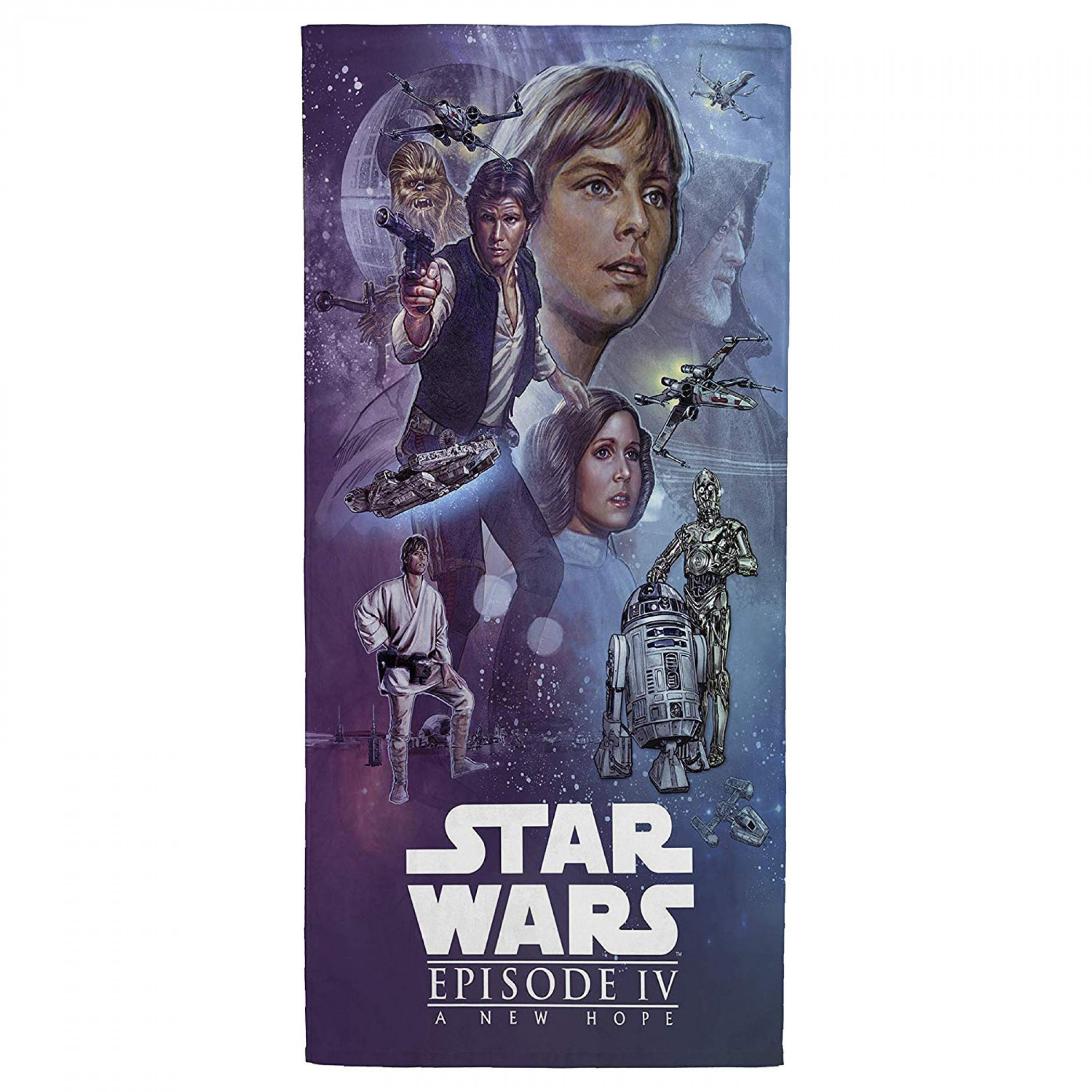 Star Wars A New Hope Oversized Beach Towel, Multi-Color