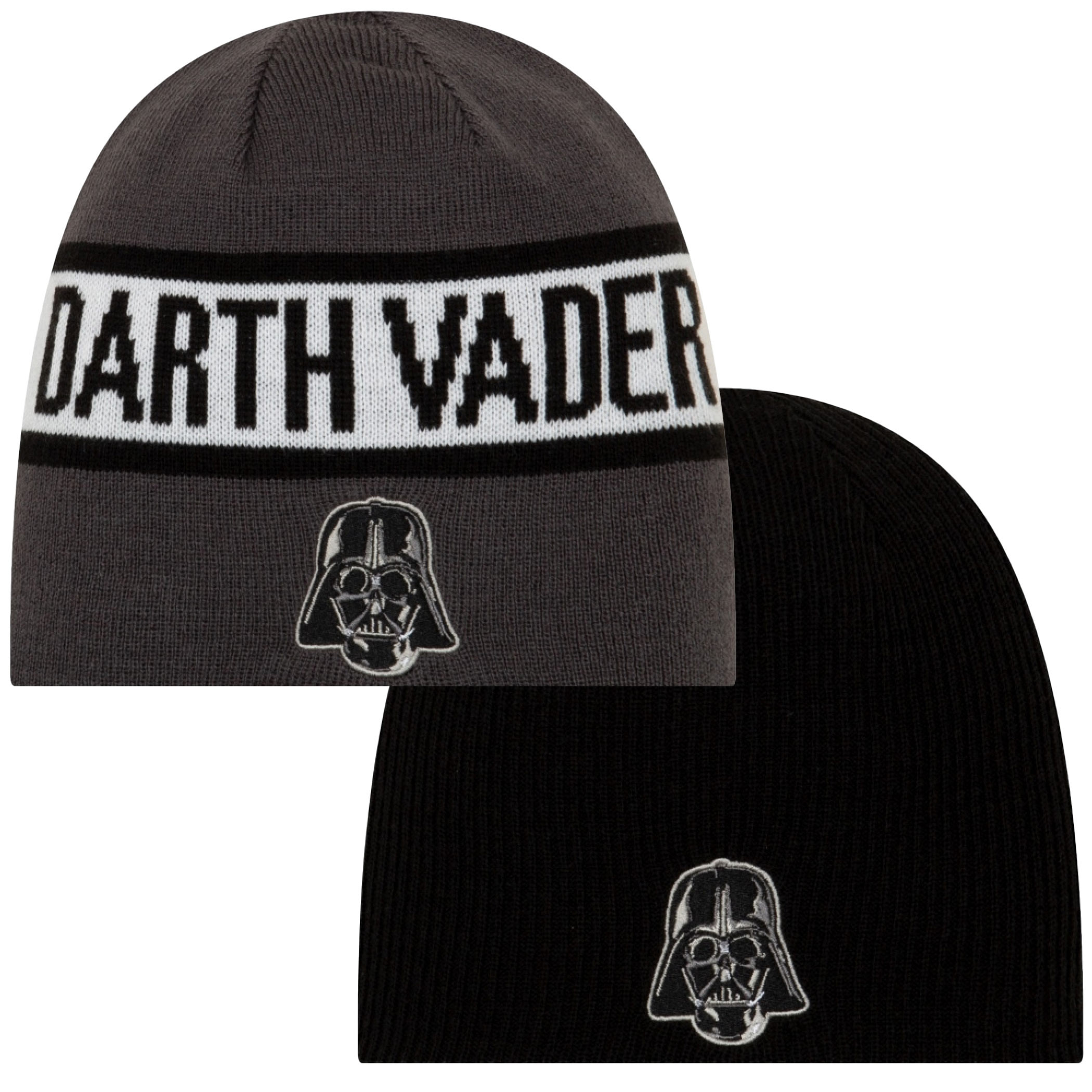 Star Wars Darth Vader Reversible Beanie, Black