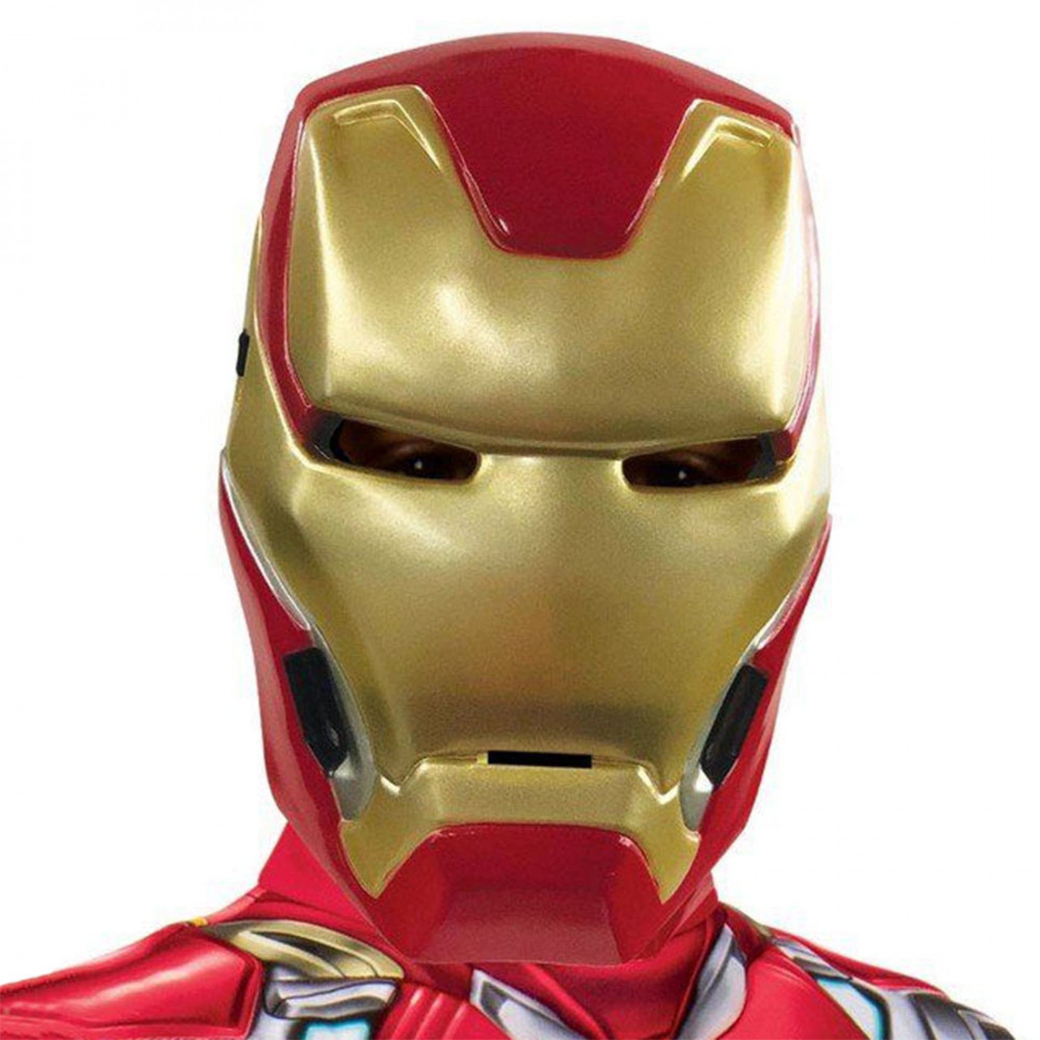 Iron Man Youth Costume Half Mask, Red
