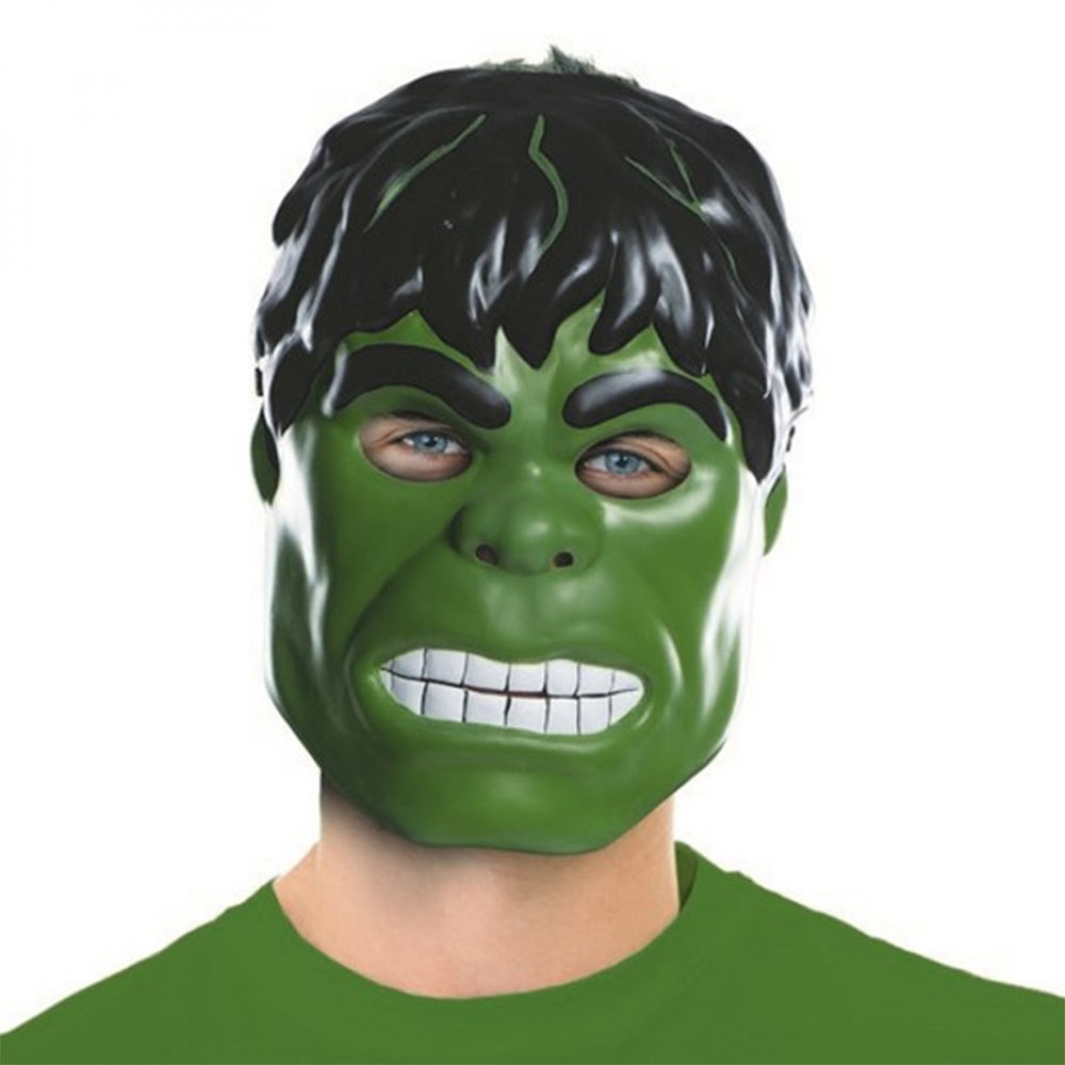 Hulk Vintage Style Ben Cooper Costume Halloween Mask, Green