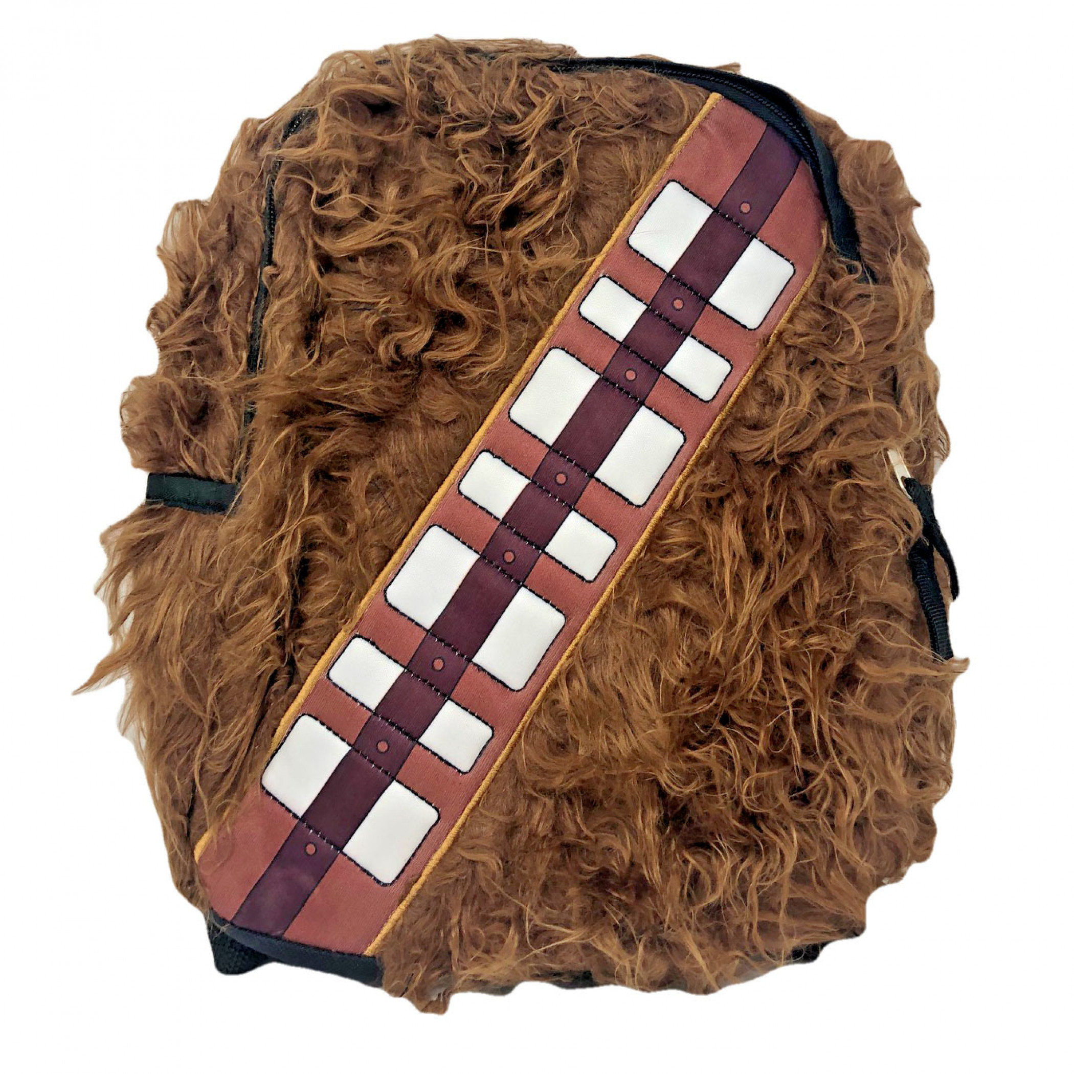 Star Wars Chewbacca 12' Plush Backpack, Brown