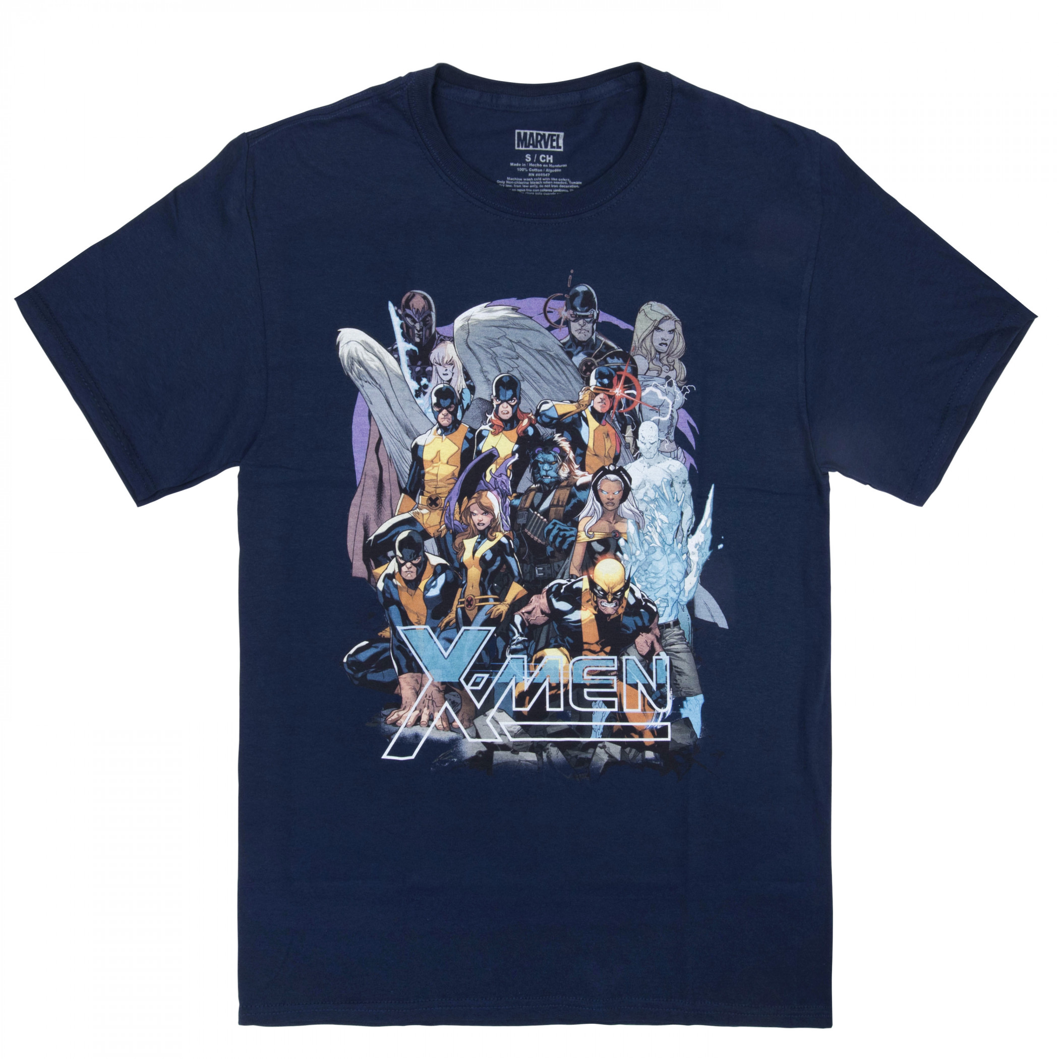 X-Men Past and Future United Men's T-Shirt, Blue