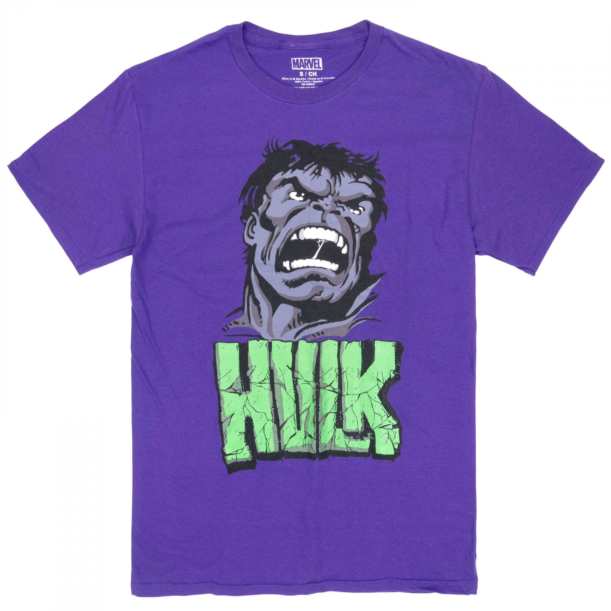 The Incredible Hulk Attack in Purple T-Shirt, Purple