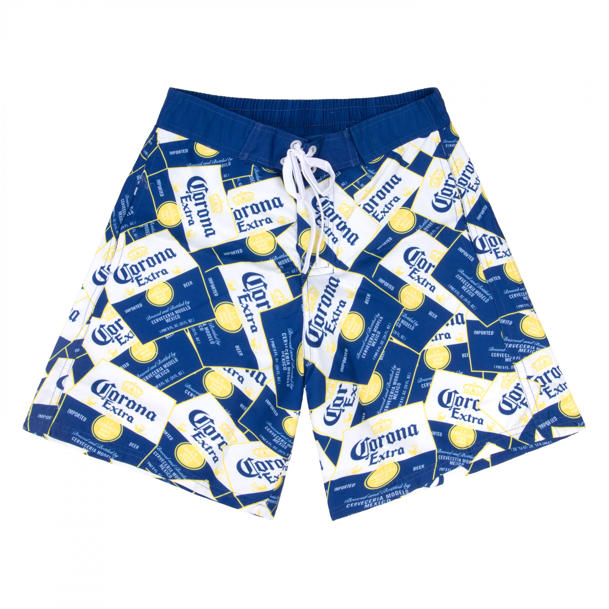 Corona Extra Scattered Labels Board Shorts