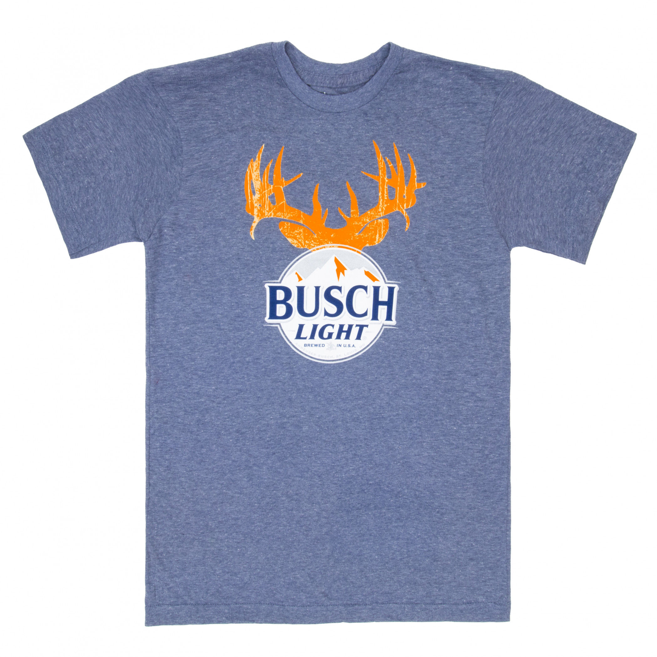 Busch Light Hunter Orange Buck Horns T-Shirt