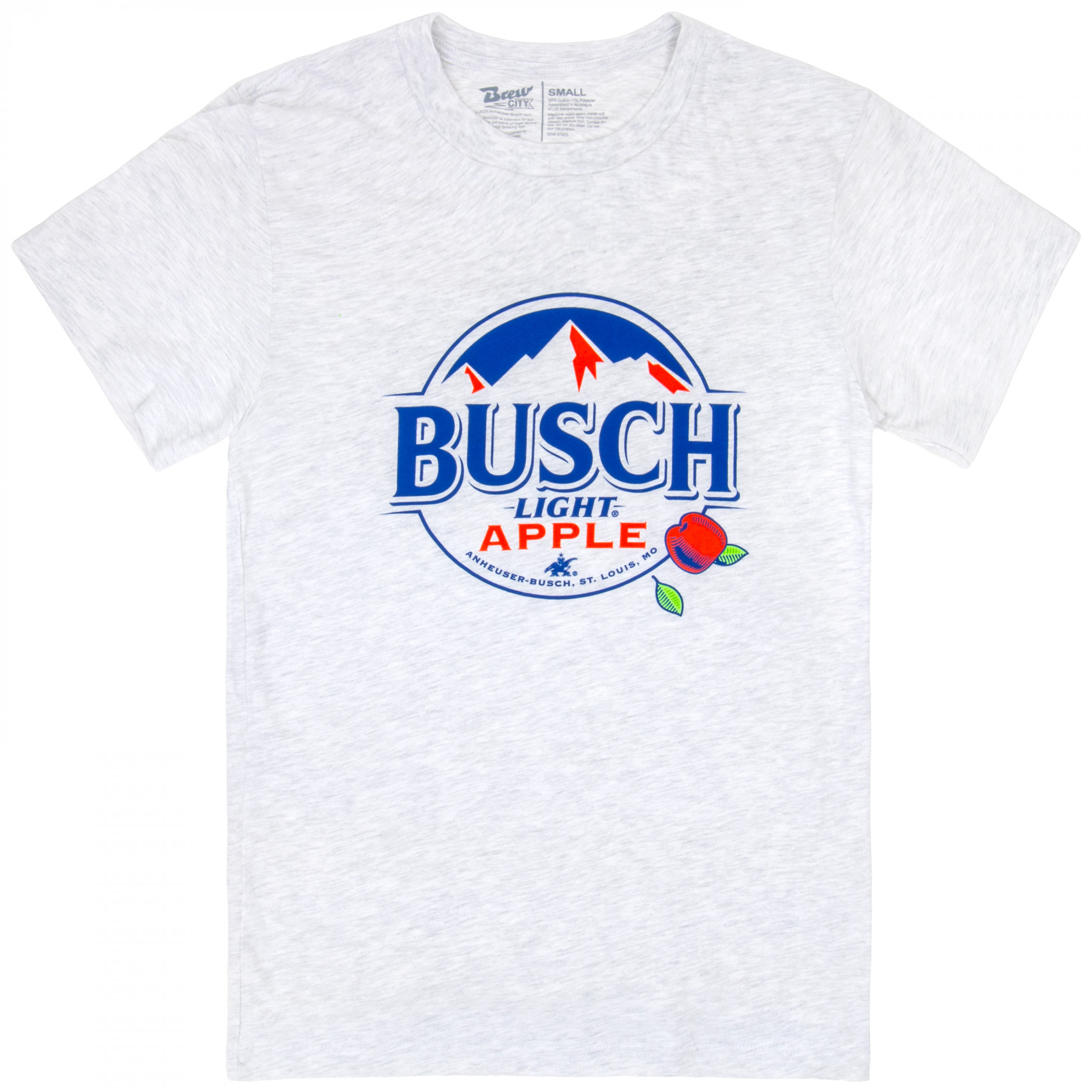 Busch Light Apple White Mountains Logo T-Shirt