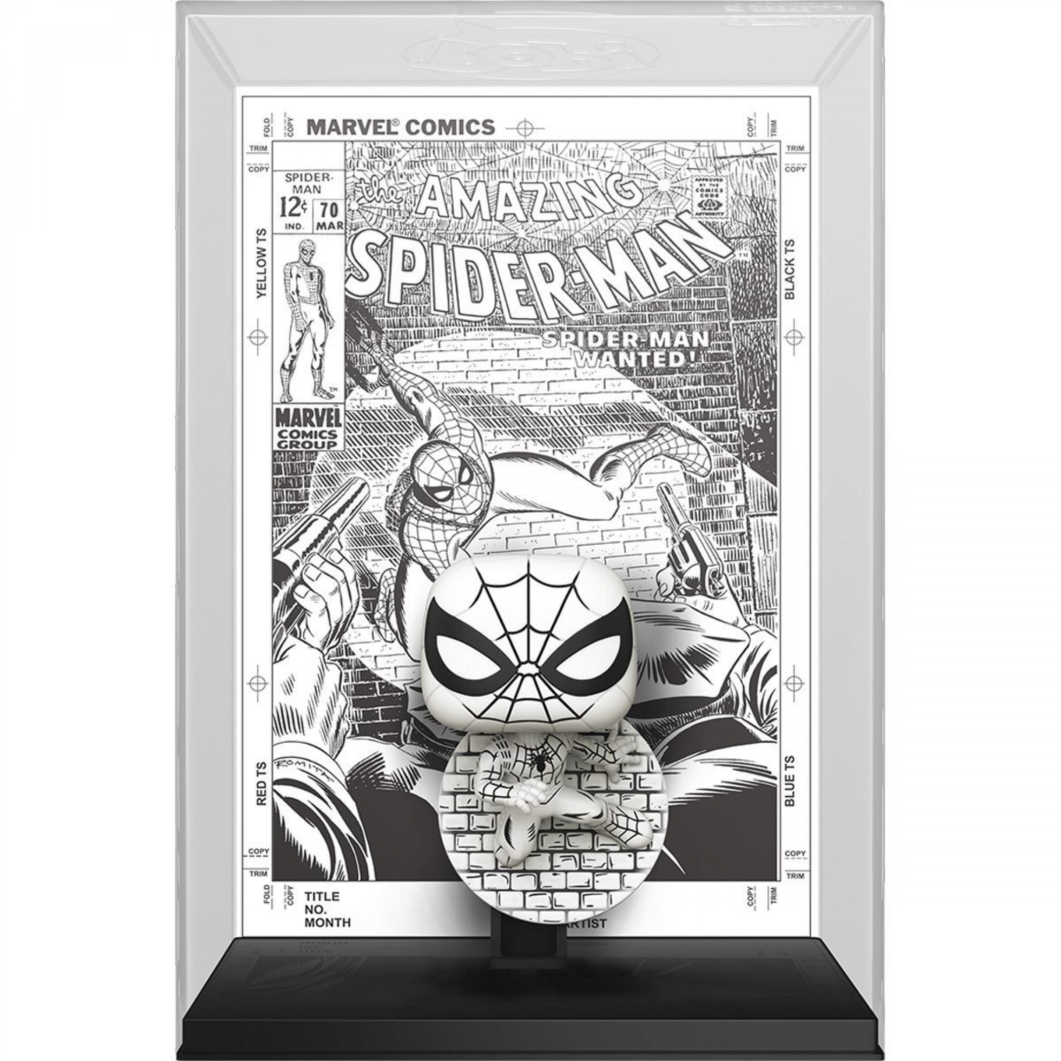 The Amazing Spider-Man 85th Anniversary Comic Cover Funko Pop!, White