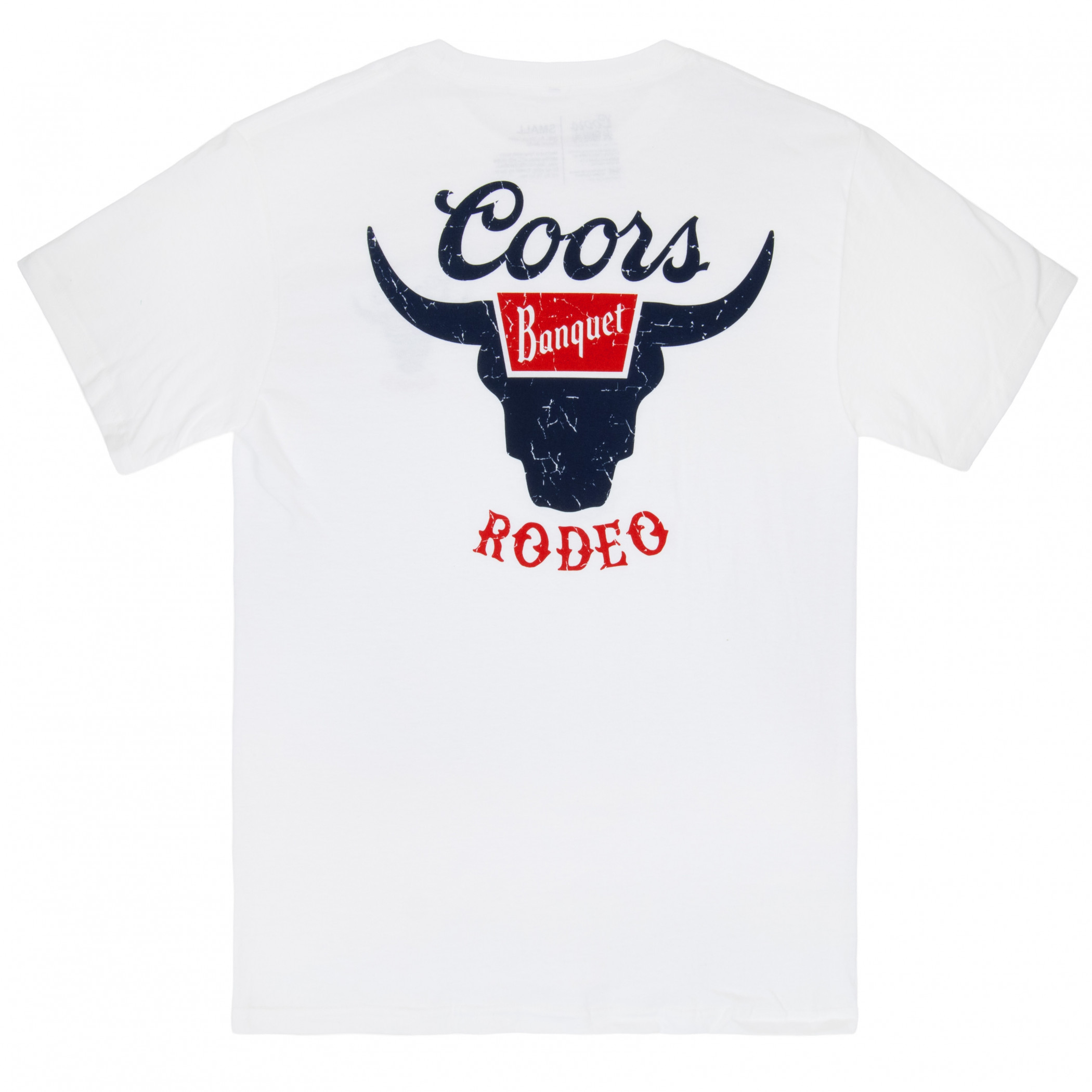 Coors Rodeo Front and Back Print T-Shirt