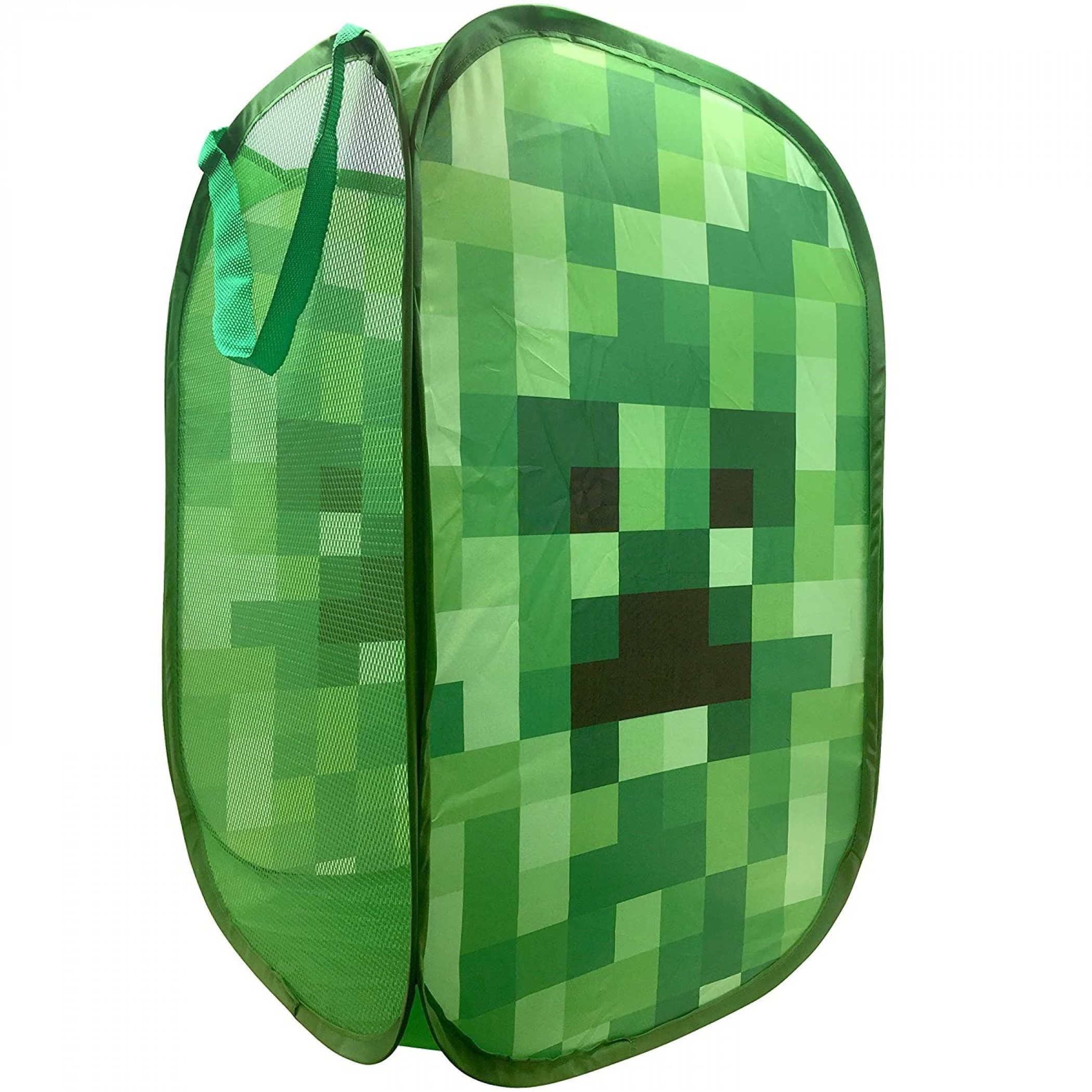 Minecraft Creeper Children's Pop Up Laundry Hamper, Multi-Color