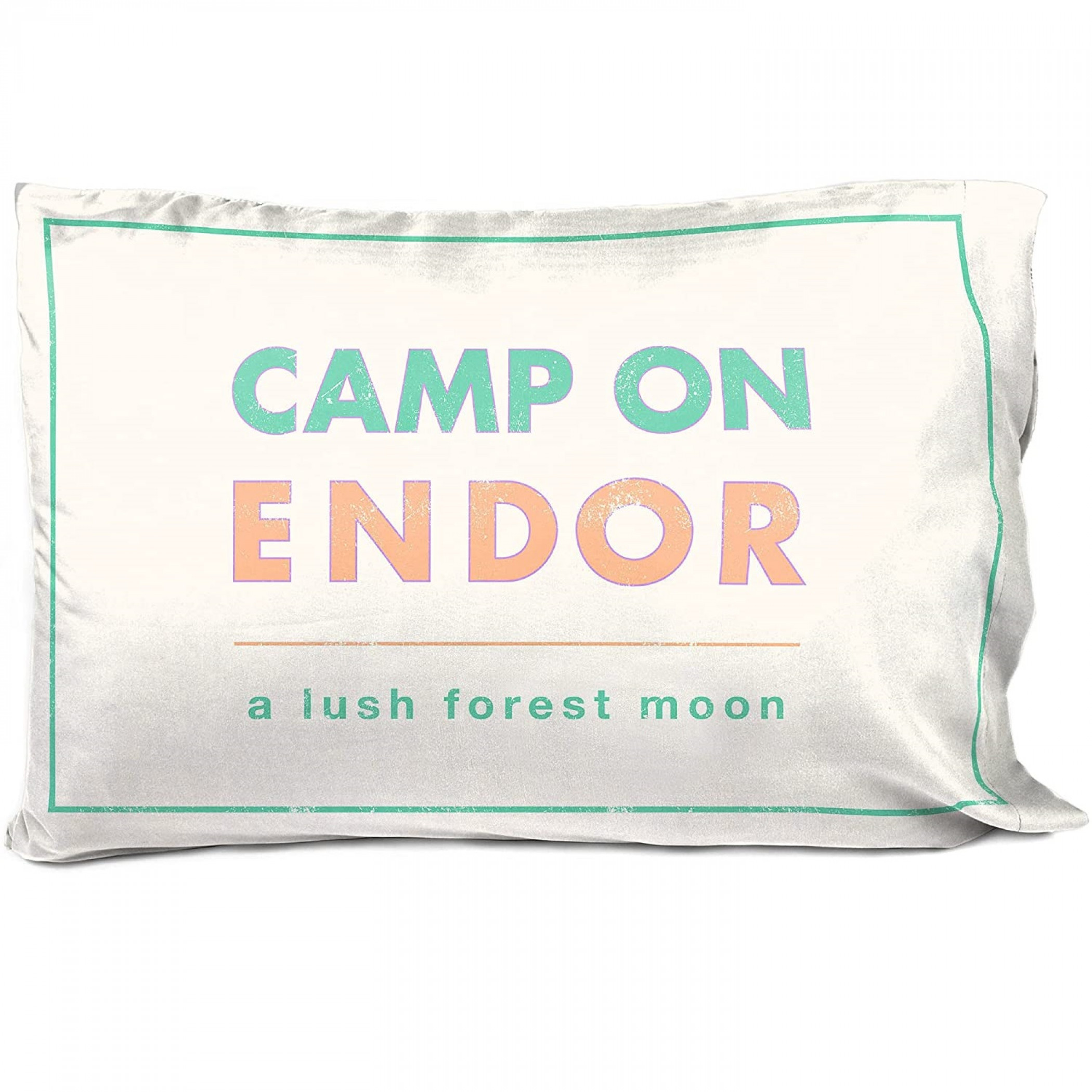 Star Wars Camp on Endor Forrest Moon Pillow Case, Multi-Color