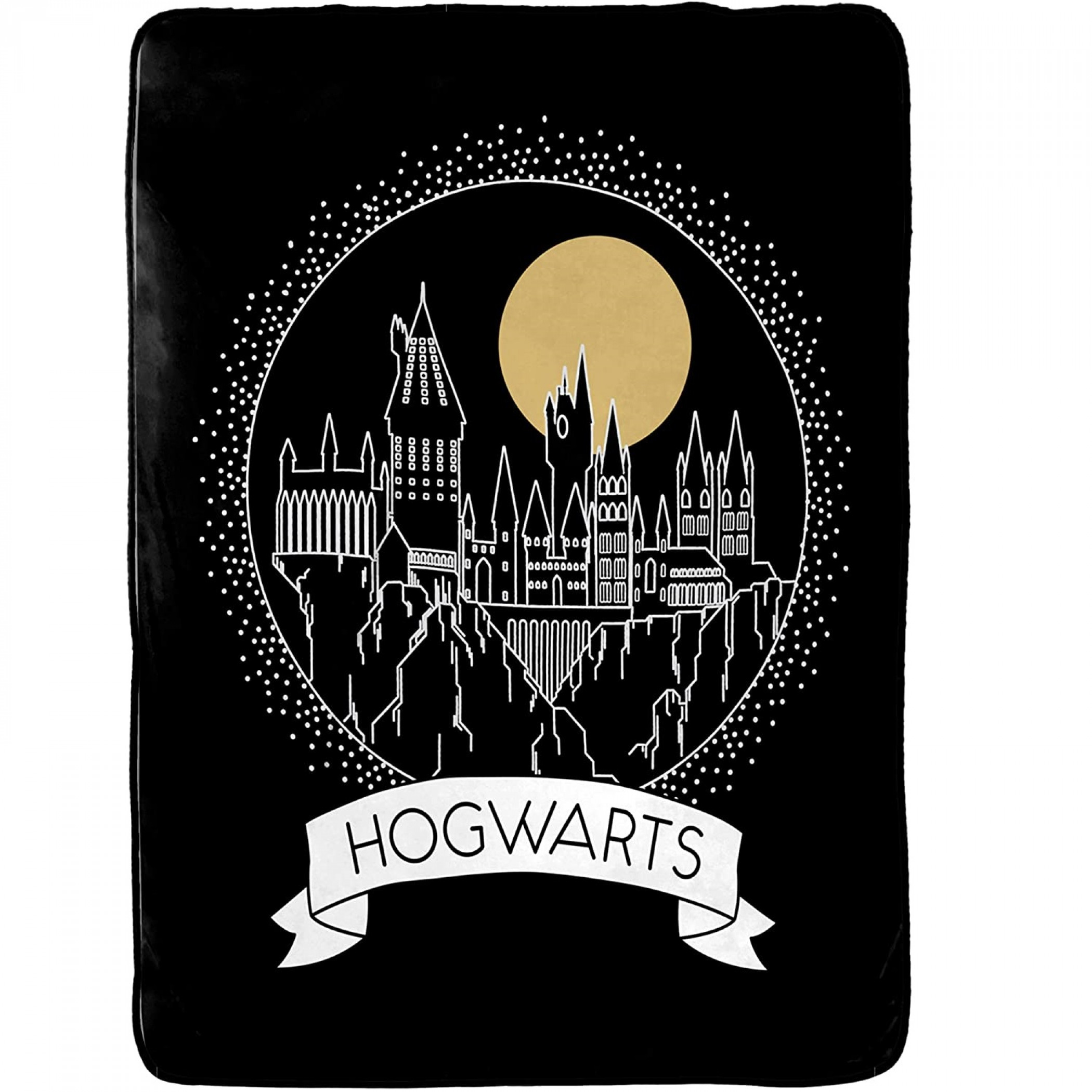 Harry Potter Hogwarts Moonrise 60' x 90' Blanket, Multi-Color