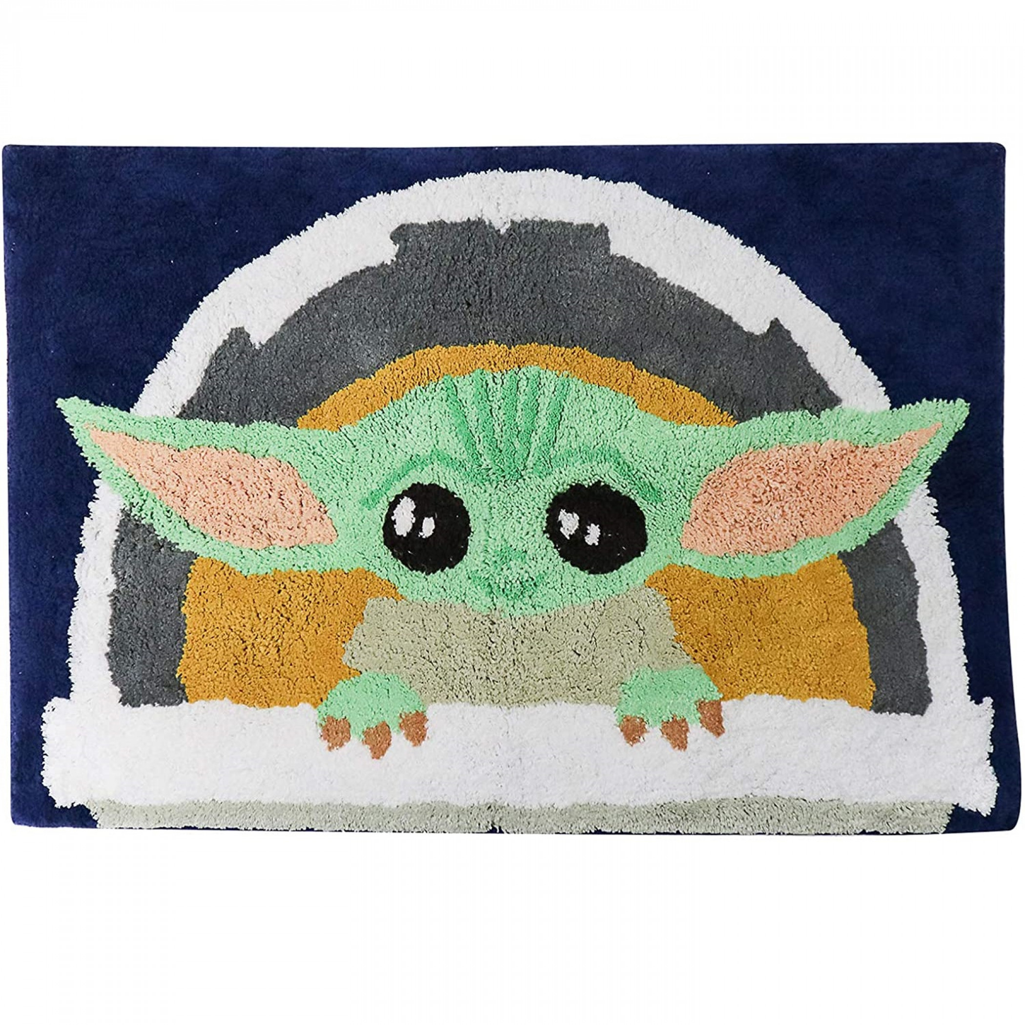 Star Wars The Mandalorian The Child Carriage 20' x 30' Bath Rug, Multi-Color