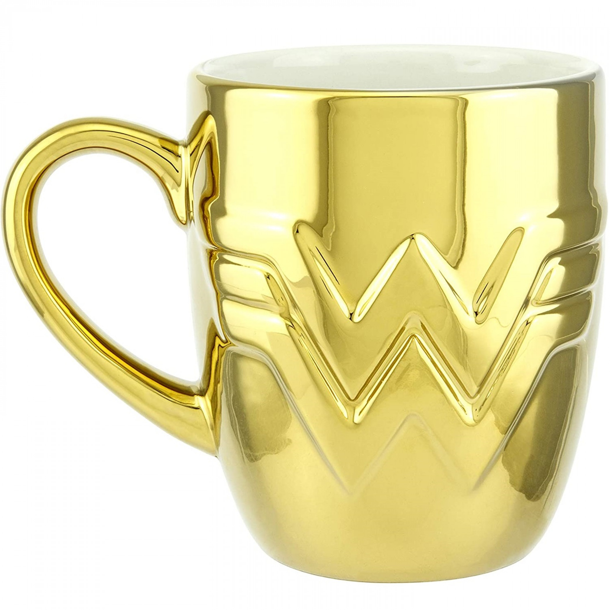 Wonder Woman Gold 1984 Logo Mug, Multi-Color