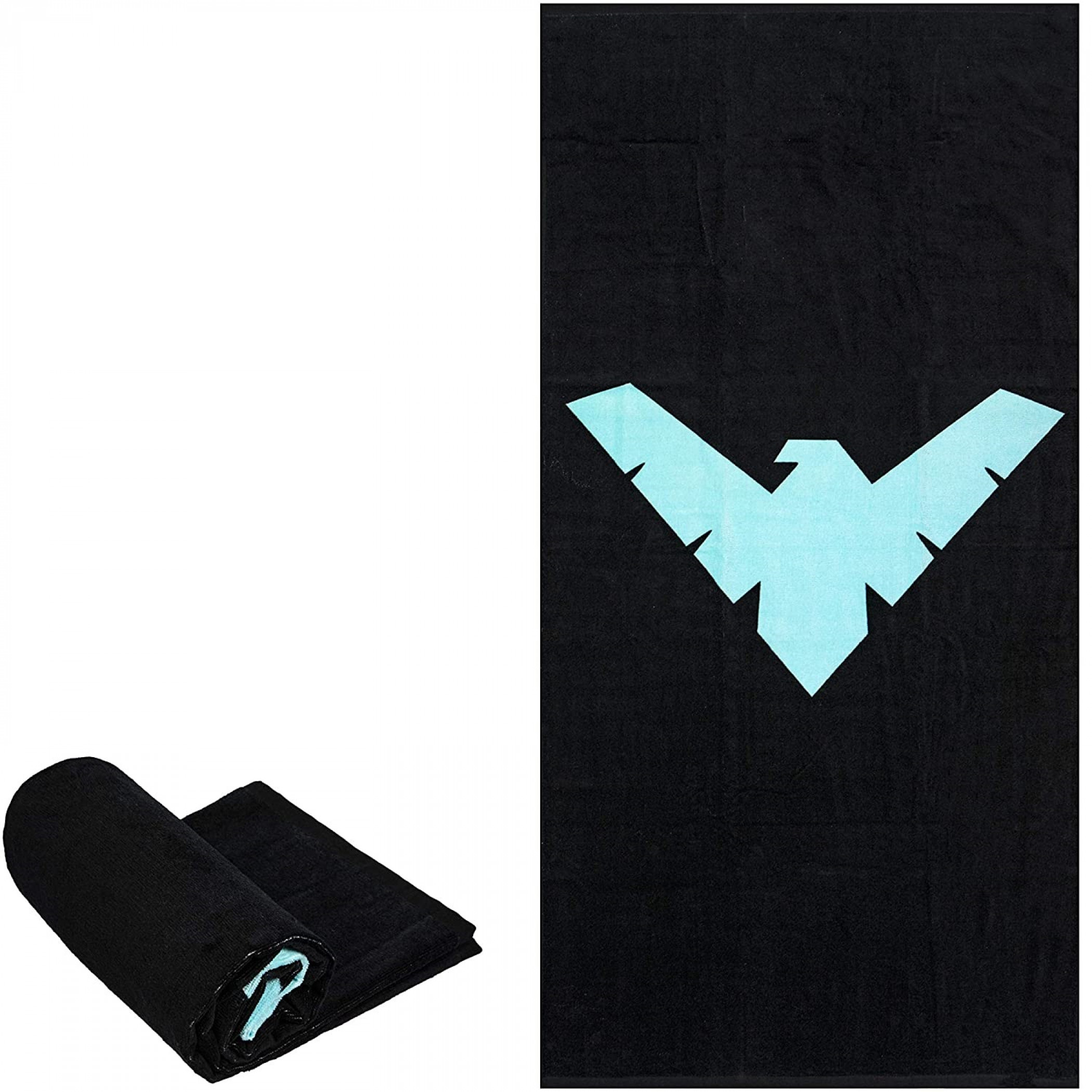 DC Comics Nightwing 58' x 28' Beach Towel, Multi-Color