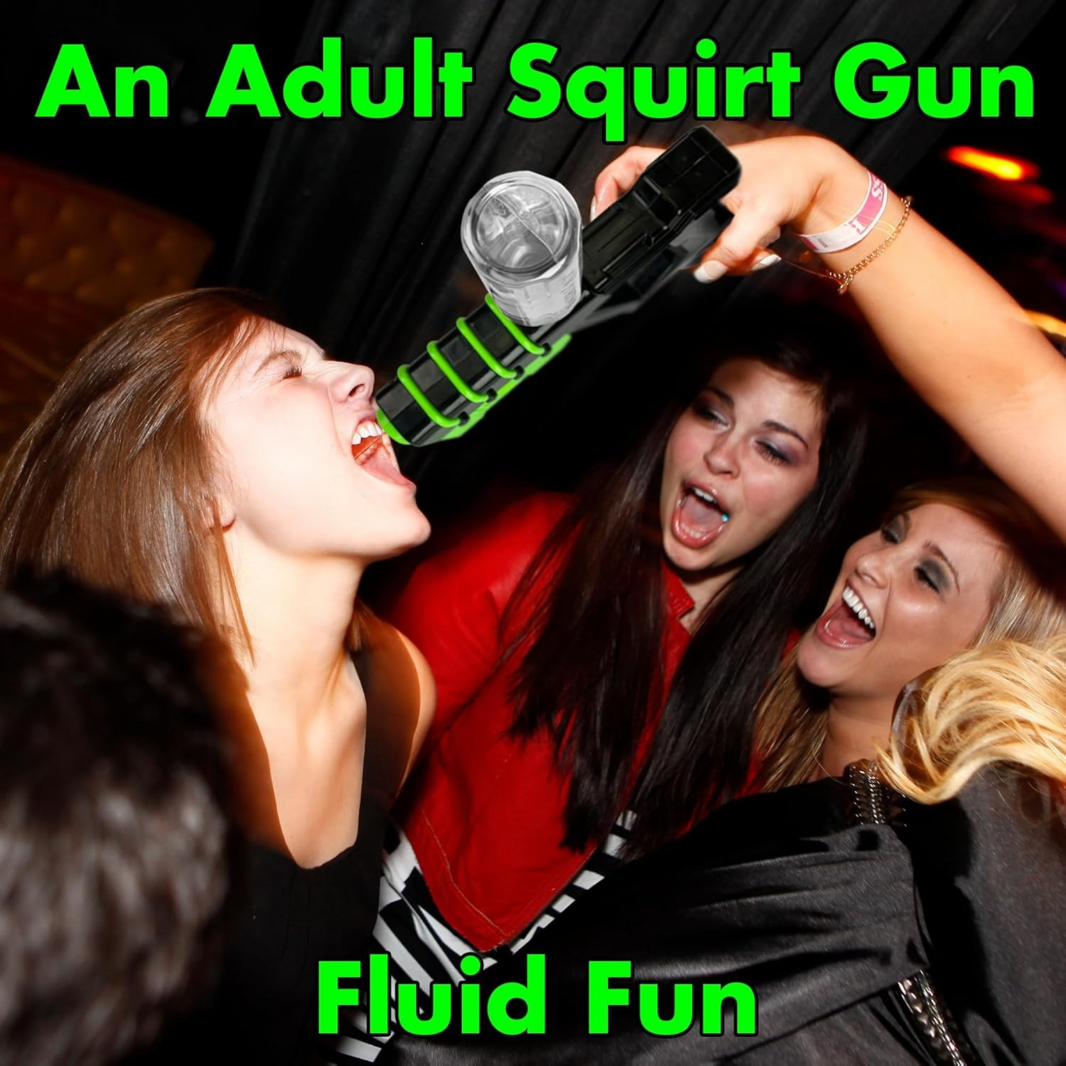 Funware 6oz Alcohol Stream Shooter Liquor Gun Dispenser