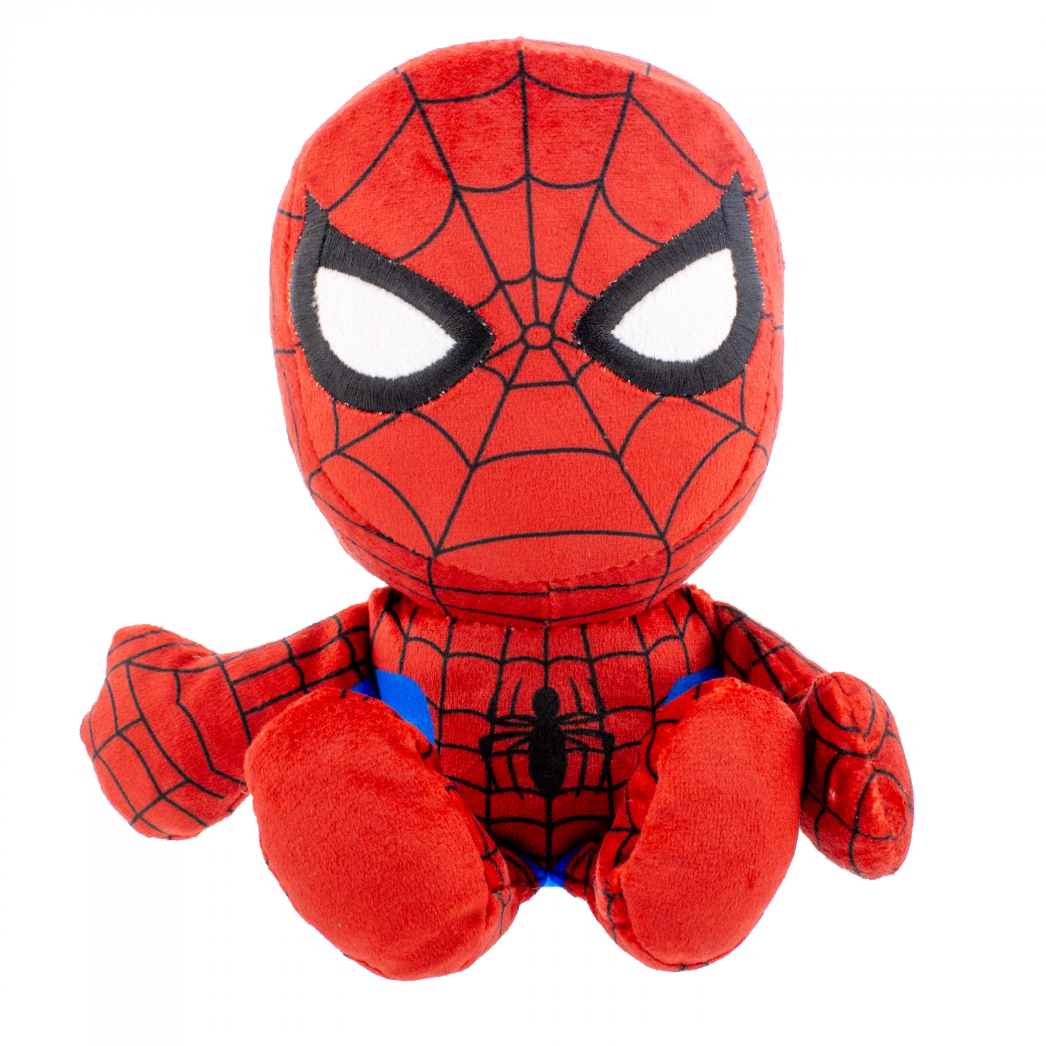 Marvel Spider-Man 8 Inch Kuricha Sitting Plush Doll, Multi-Color