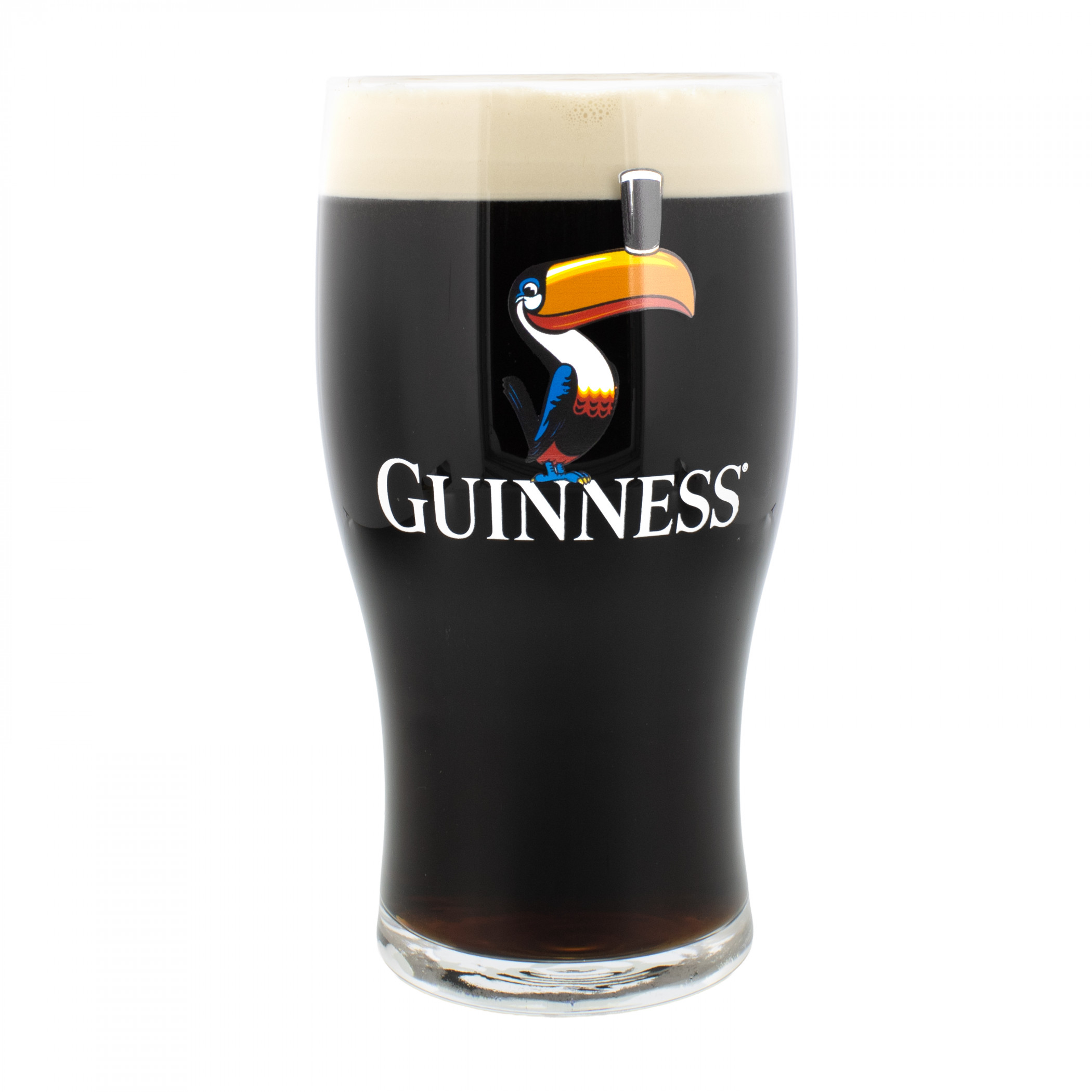 Guinness Gilroy Toucan 20oz Pint Glass 2-Pack