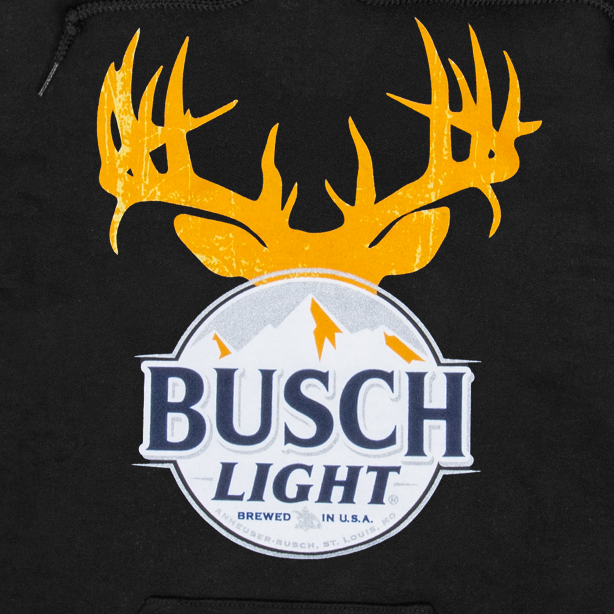 Busch Light Deer Antlers Hunter's Hoodie - image 2