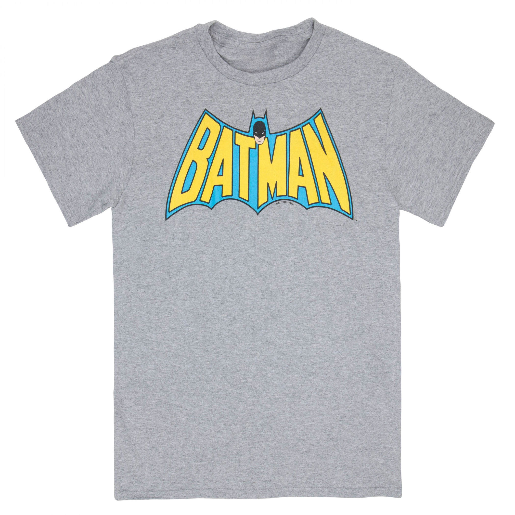 DC Comics Batman Classic Logo T-Shirt, Grey