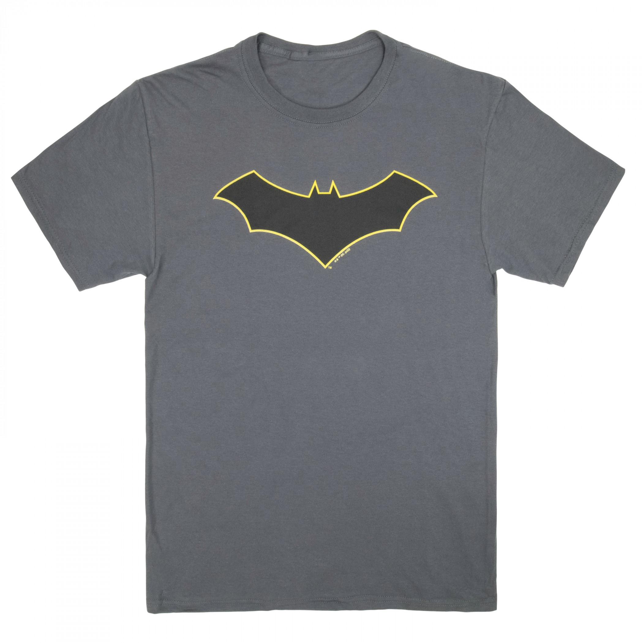 Batman Rebirth Logo T-Shirt, Grey