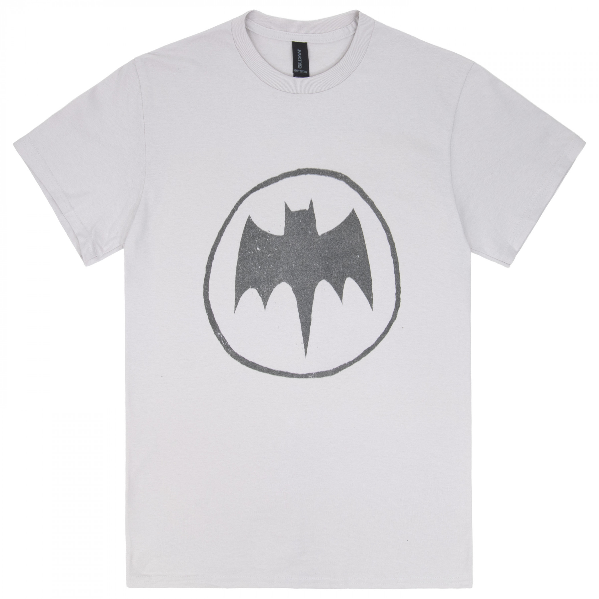 Batman Handiwork Logo T-Shirt, Grey