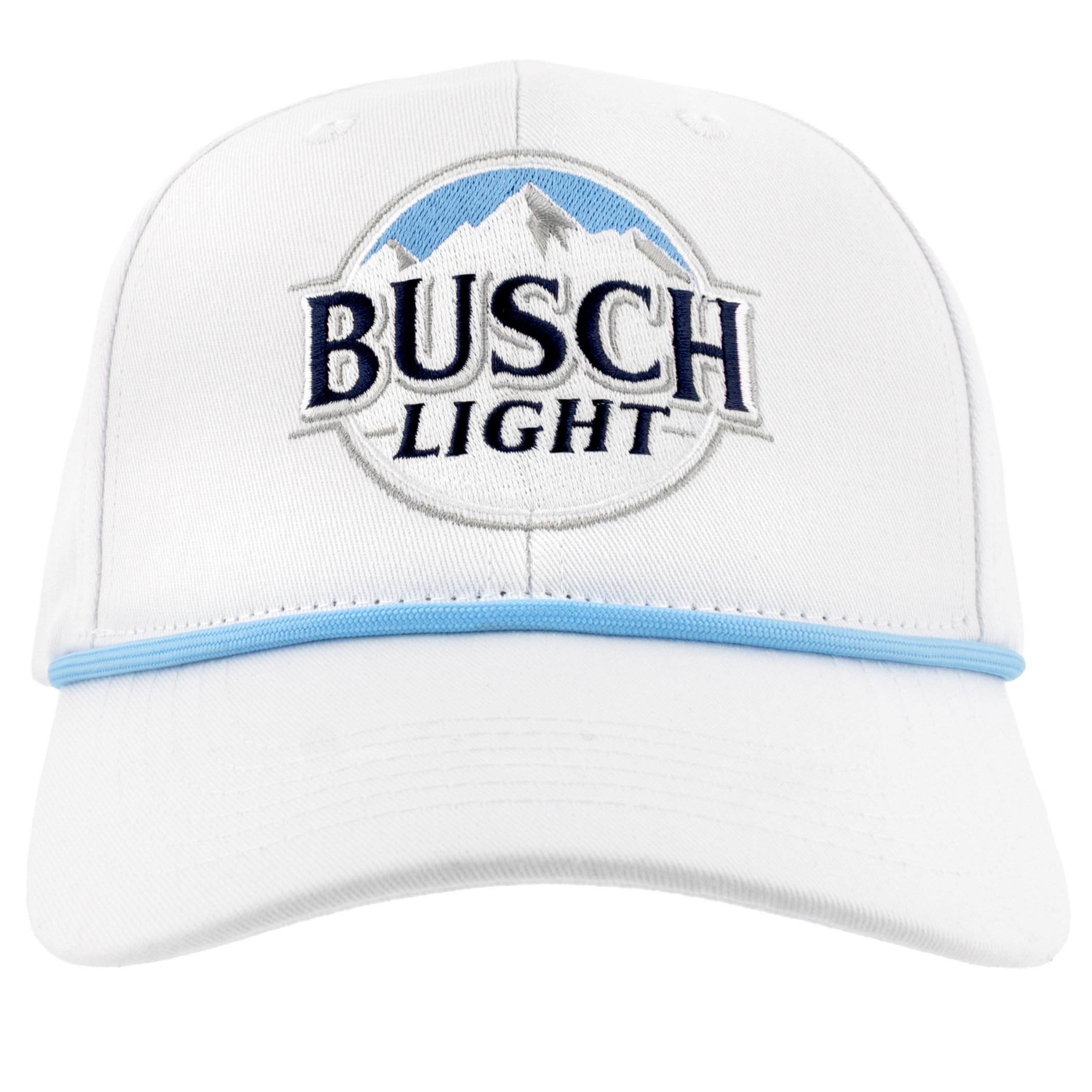 Busch Light White Snapback Hat
