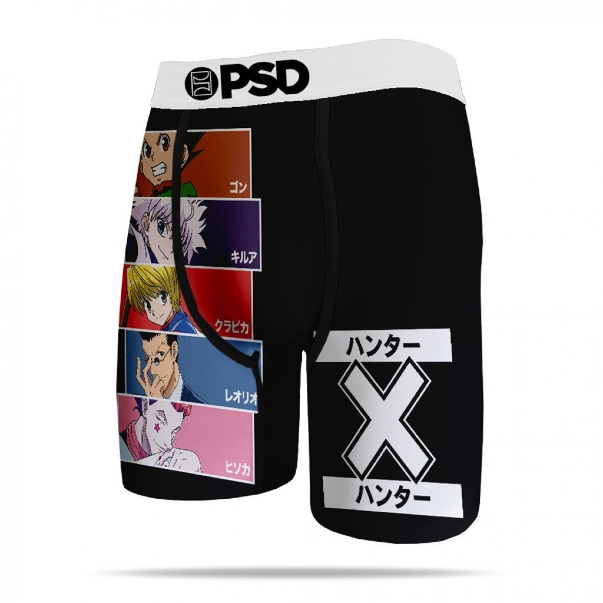 Hunter X Hunter Eyes Men's PSD Boxer Briefs, Black