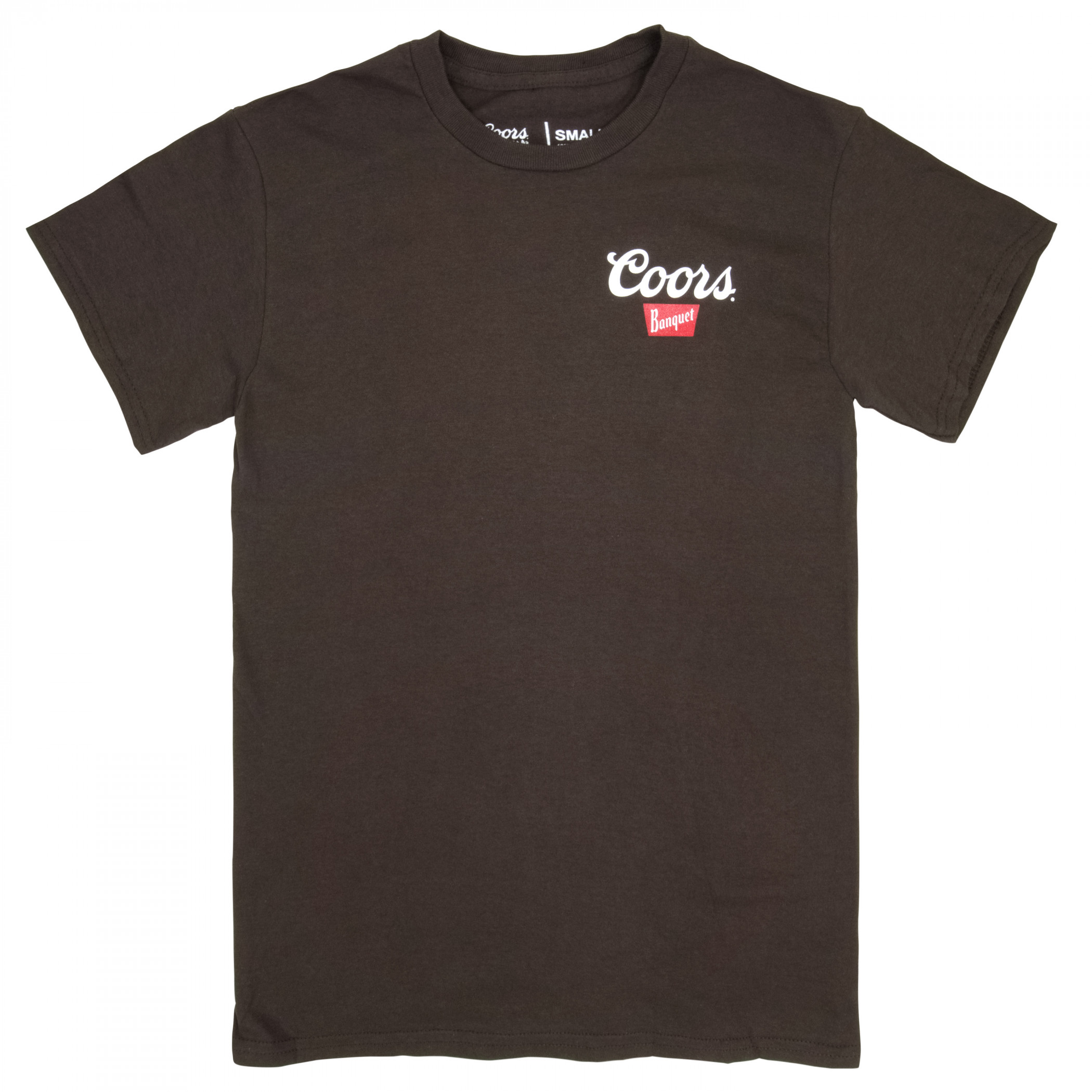 Coors Banquet Rocky Road Front and Back Print T-Shirt