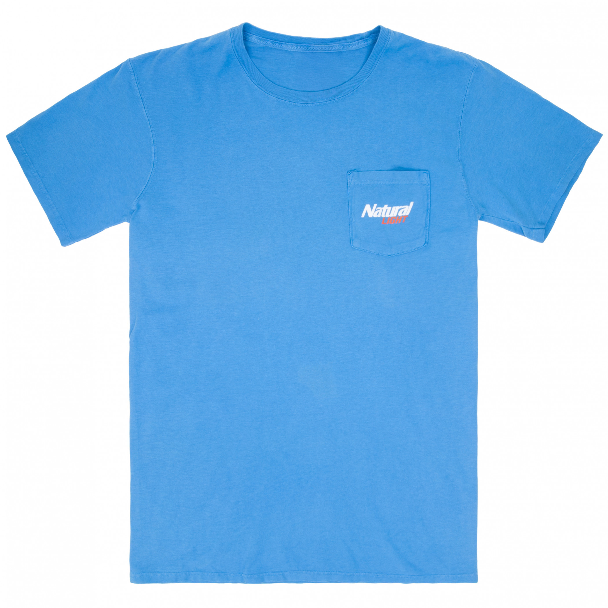 Natural Light Men's Blue Natural History Rowdy Gentleman T-Shirt