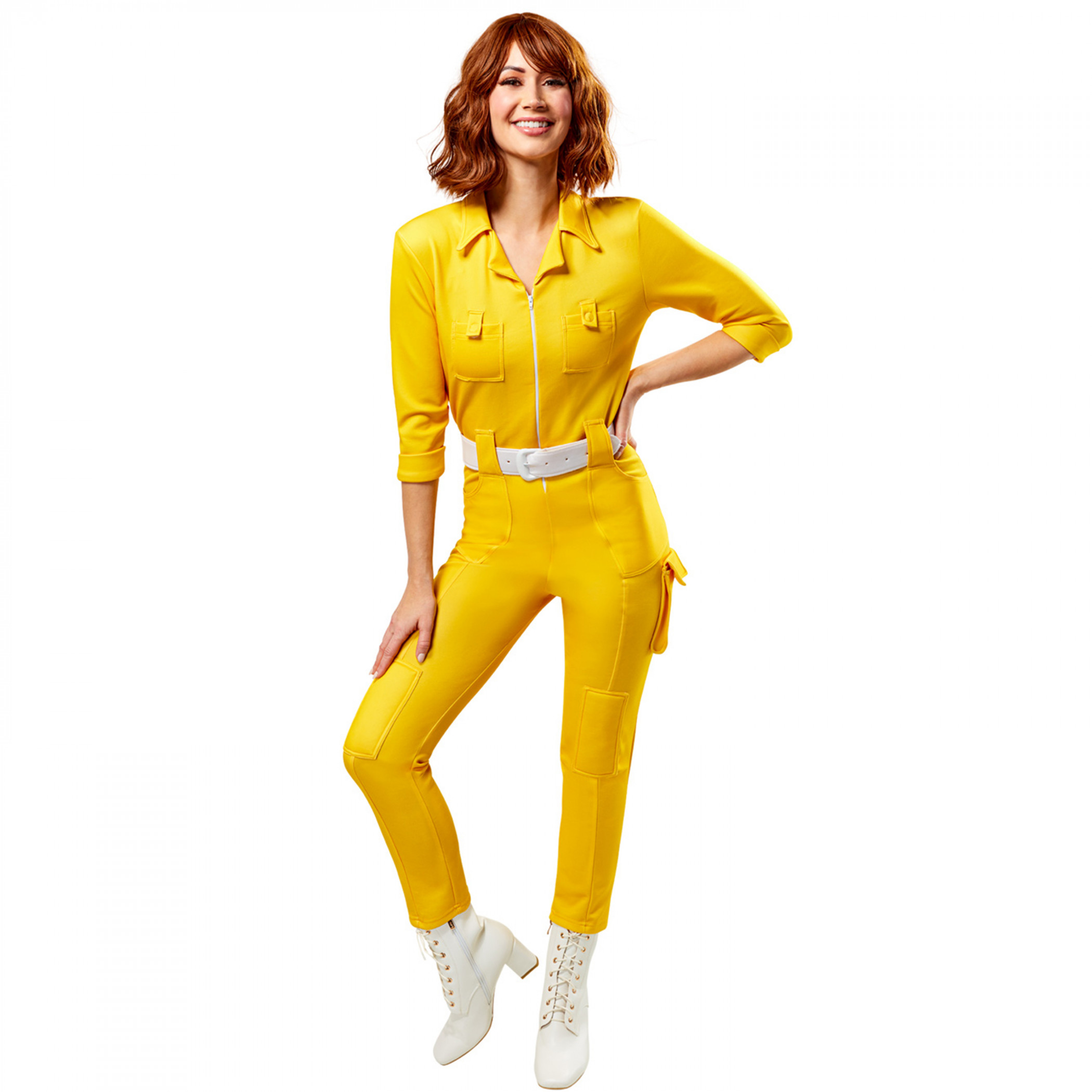 Teenage Mutant Ninja Turtles April O'Neil Women's Costume, Yellow