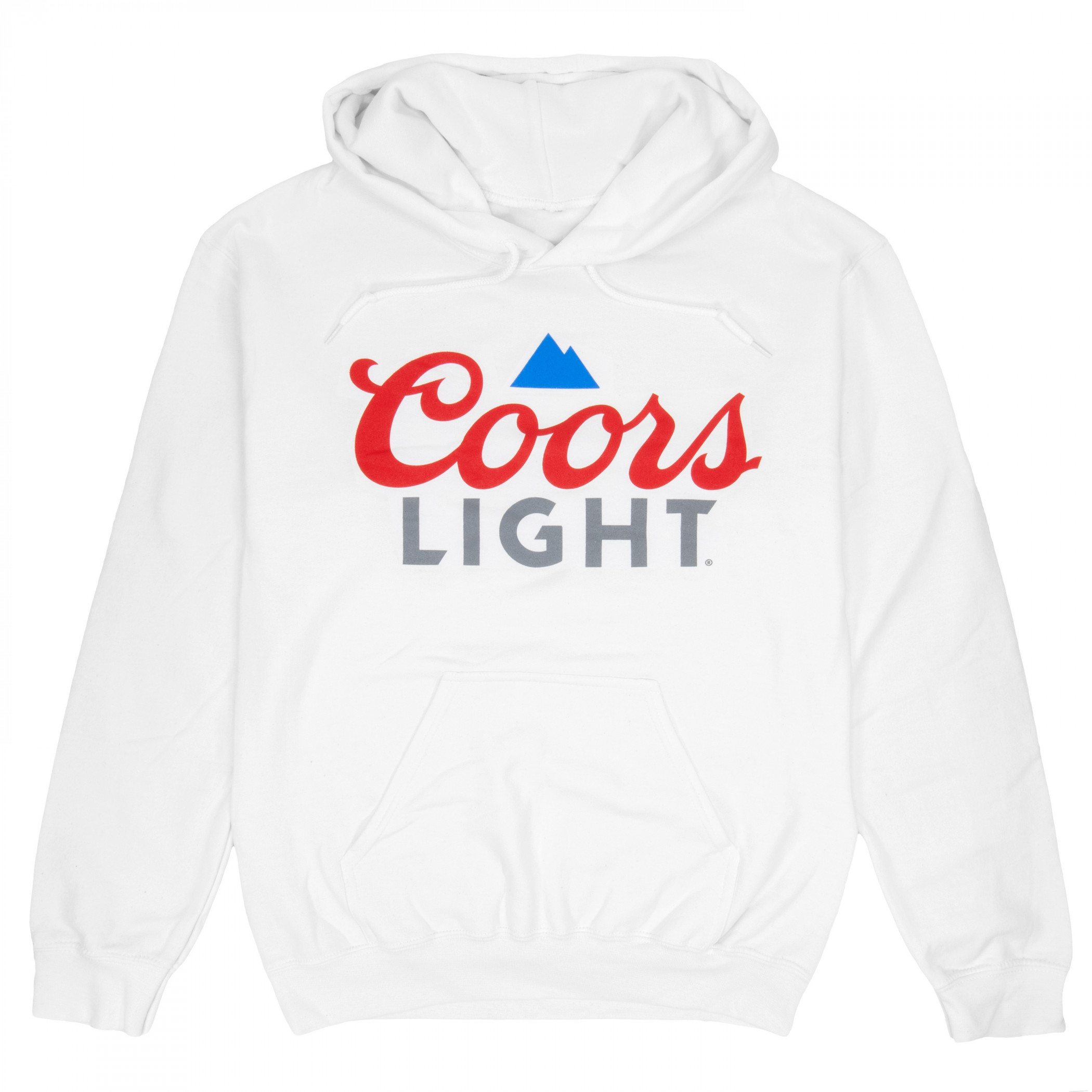 Coors Light Logo White Sweatshirt Hoodie