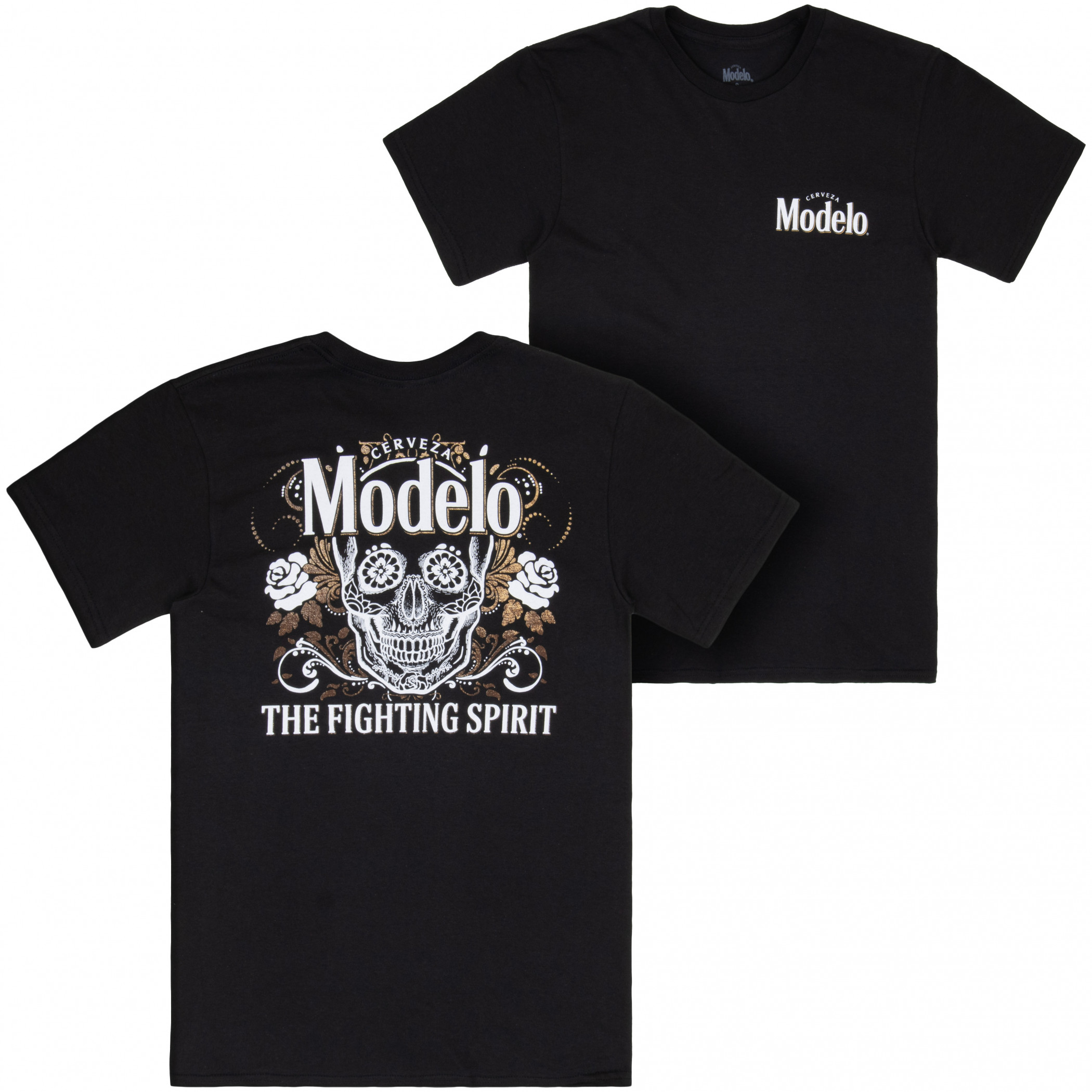 Modelo Especial The Fighting Spirit Sugar Skull Front/Back T-Shirt