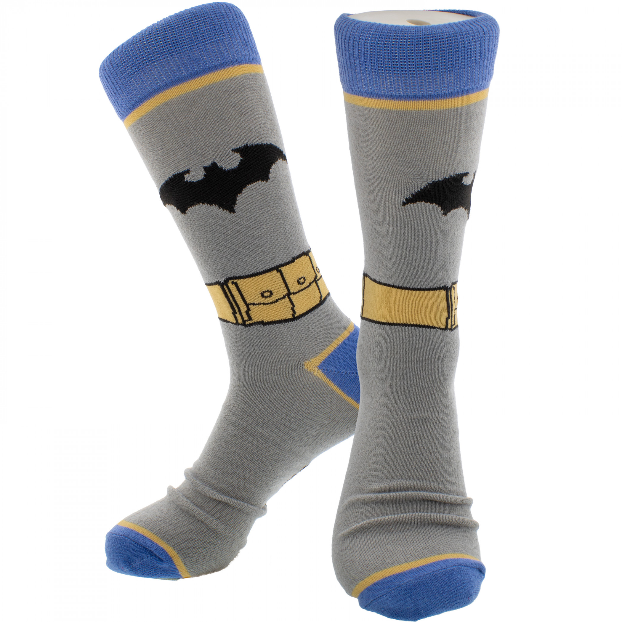 Batman Suit Crew Socks, Multi-Color